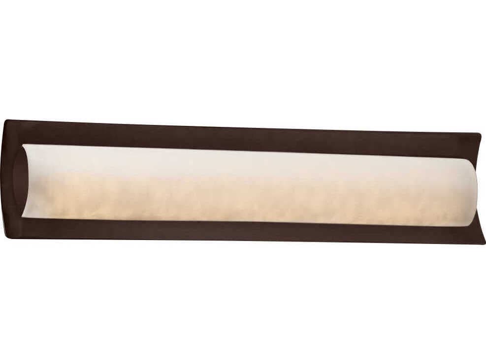 Justice Design Group Clouds Chrome LED Vanity Light