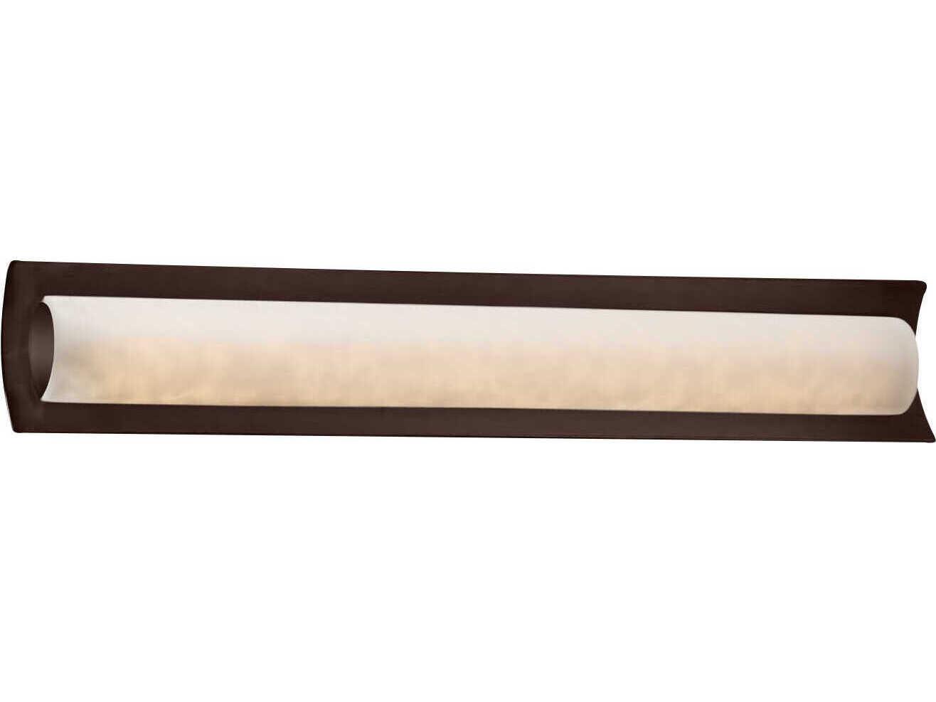 Justice Design Group Clouds Nickel LED Vanity Light