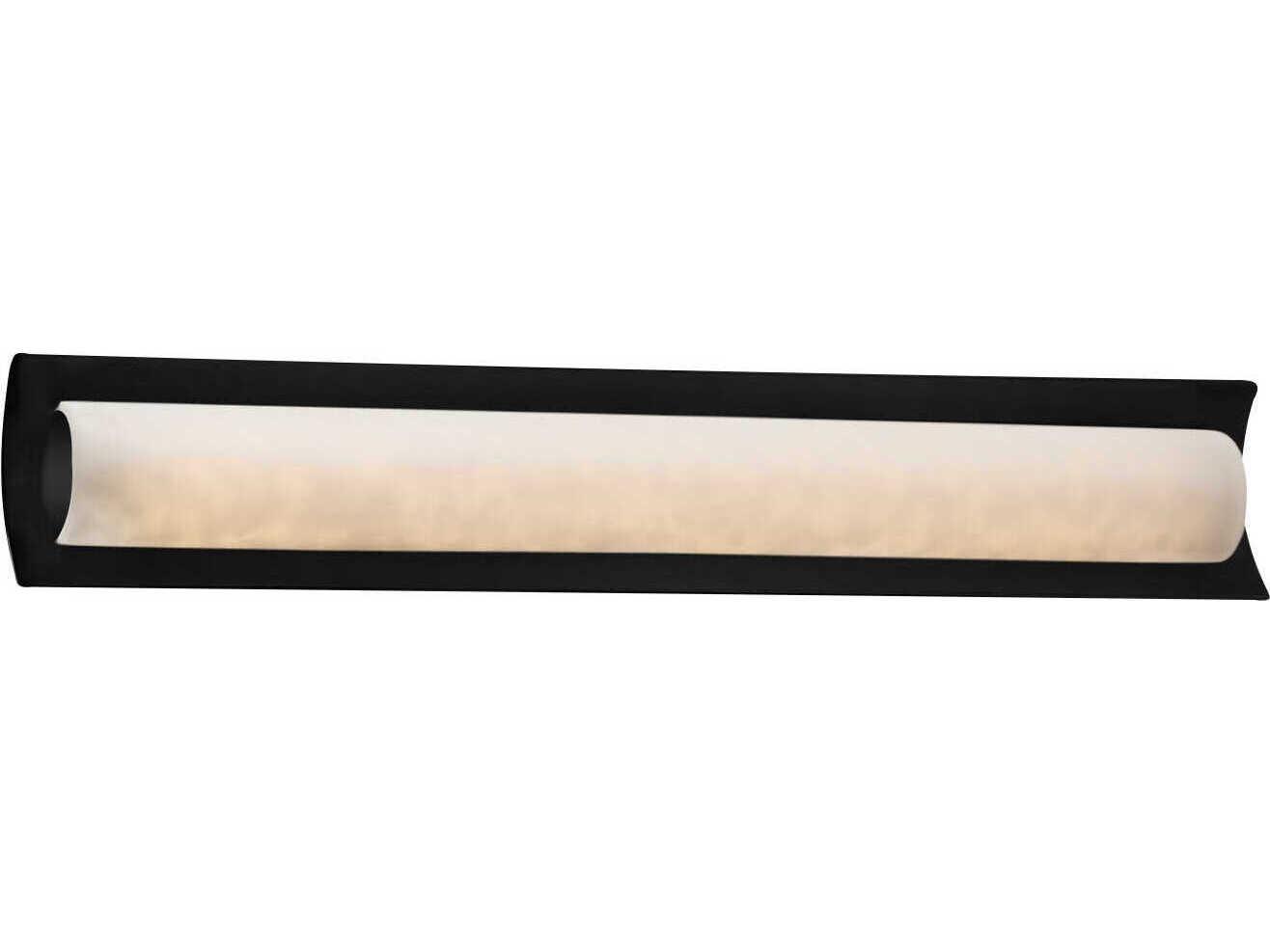 Justice Design Group Clouds Nickel LED Vanity Light