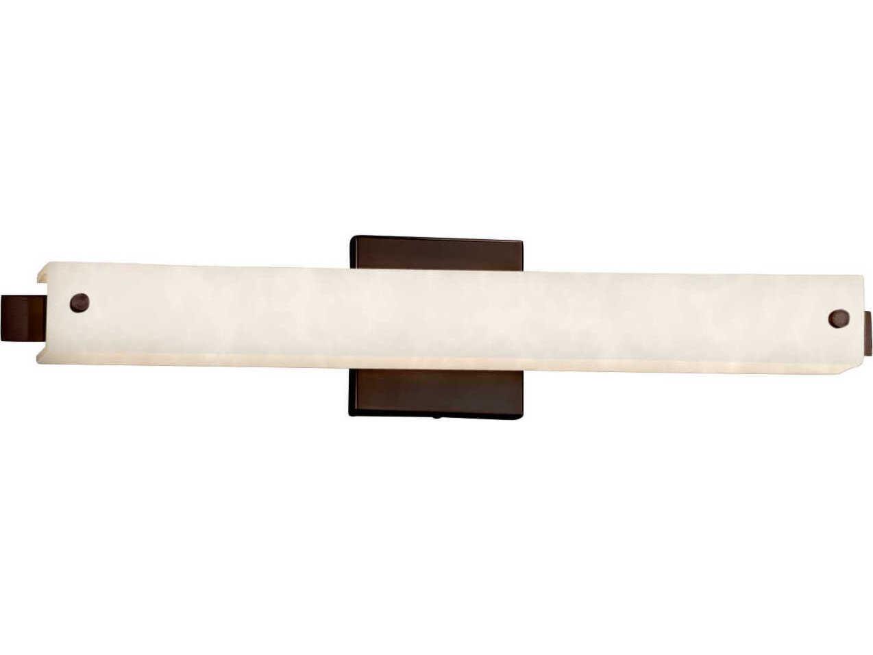 Justice Design Group Clouds Chrome LED Vanity Light