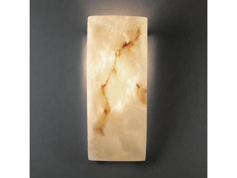 Justice Design Group Lumenaria Off White Wall Sconce