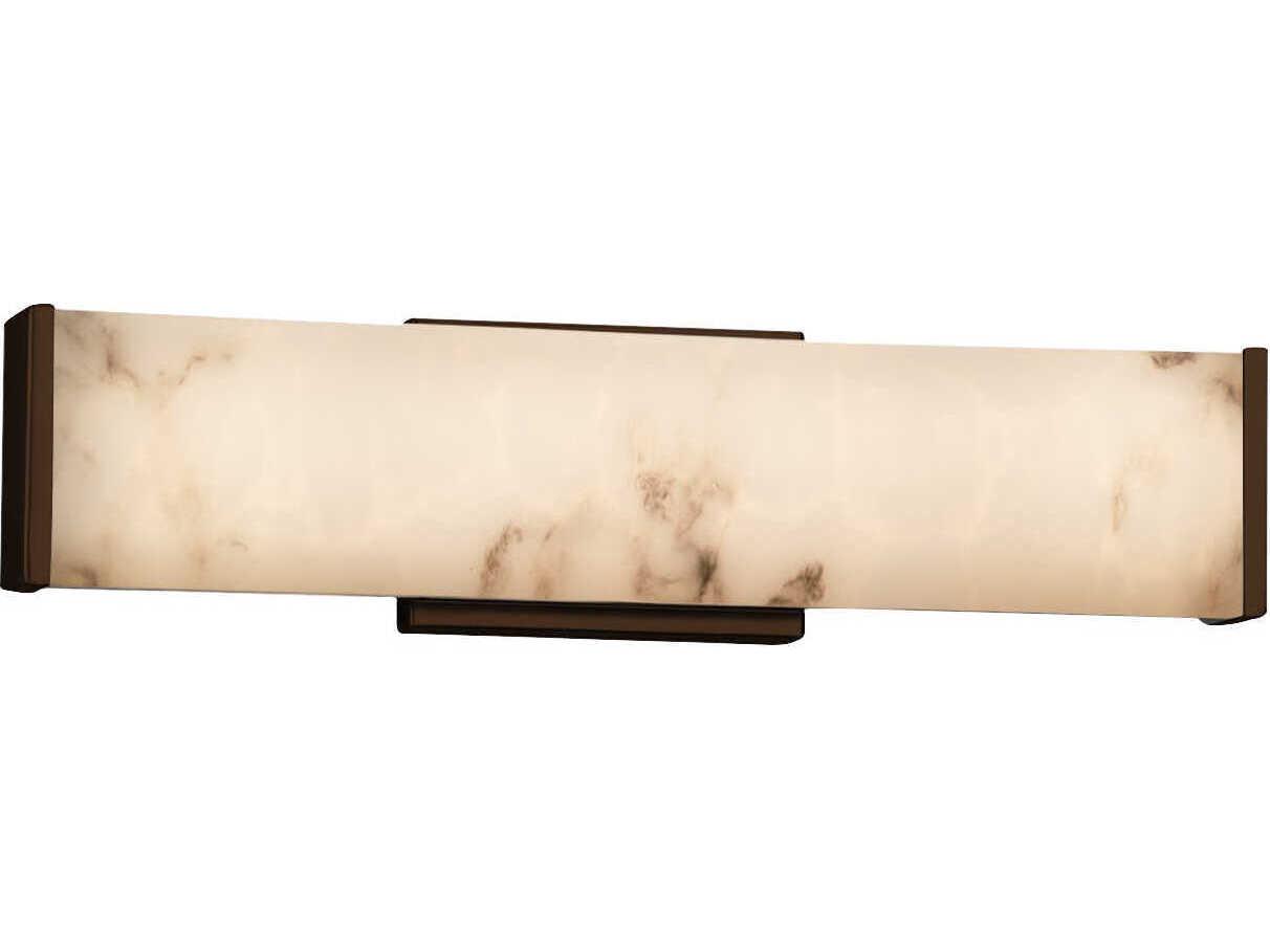 Justice Design Group Lumenaria Nickel LED Vanity Light