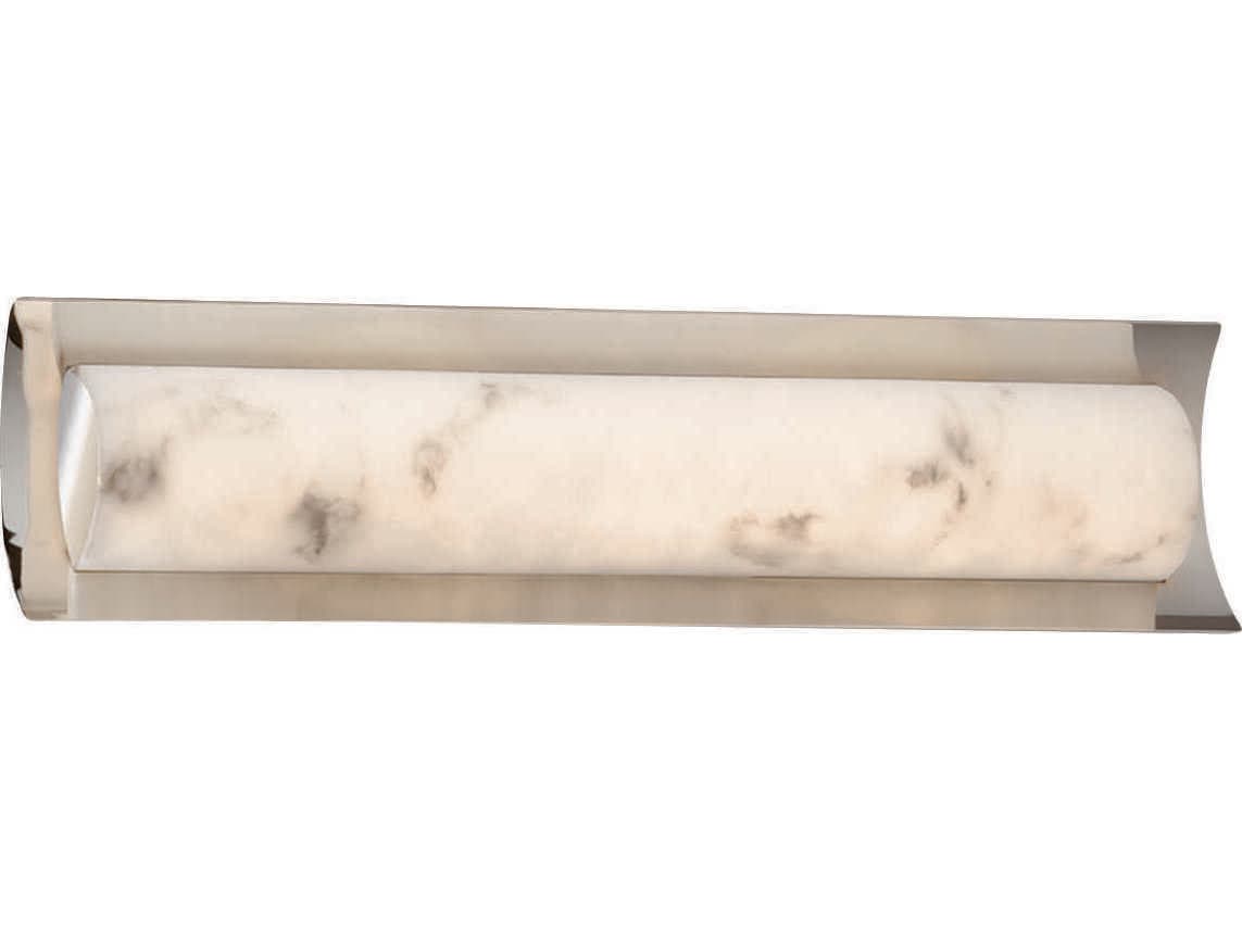 Justice Design Group Lumenaria Chrome LED Vanity Light