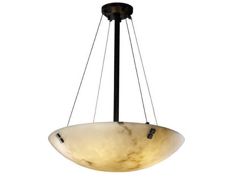 Justice Design Group Lumenaria 6-Light Bronze Bowl Pendant