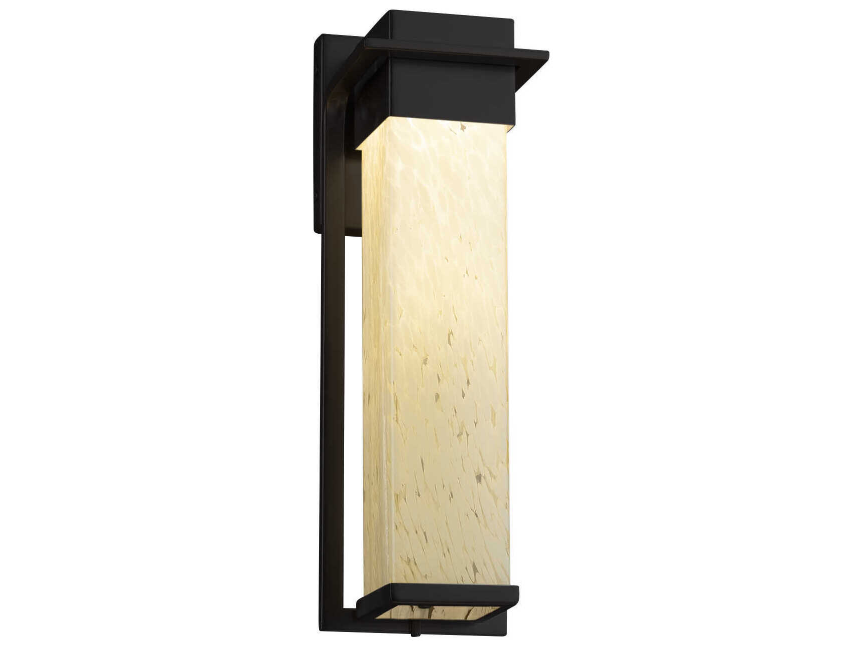 Justice Design Group Fusion Pacific LED Outdoor Wall Light