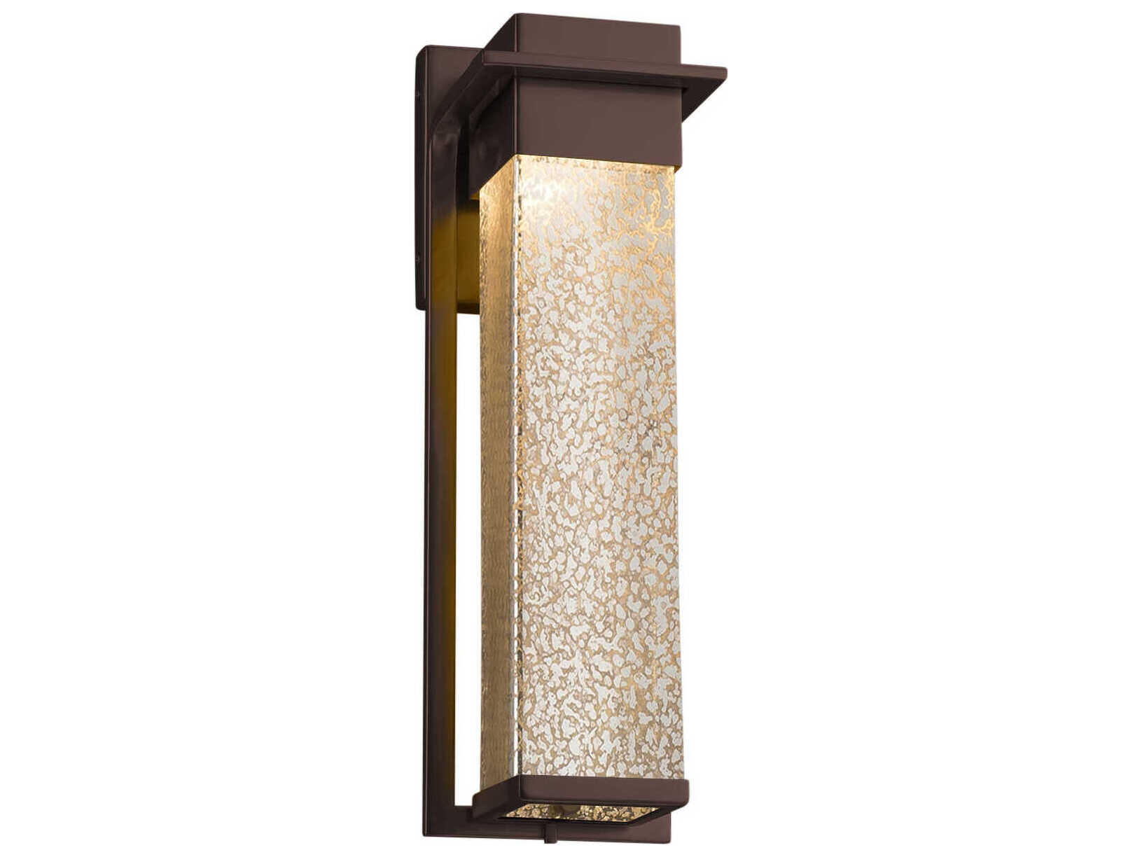 Justice Design Group Fusion Pacific LED Outdoor Wall Light