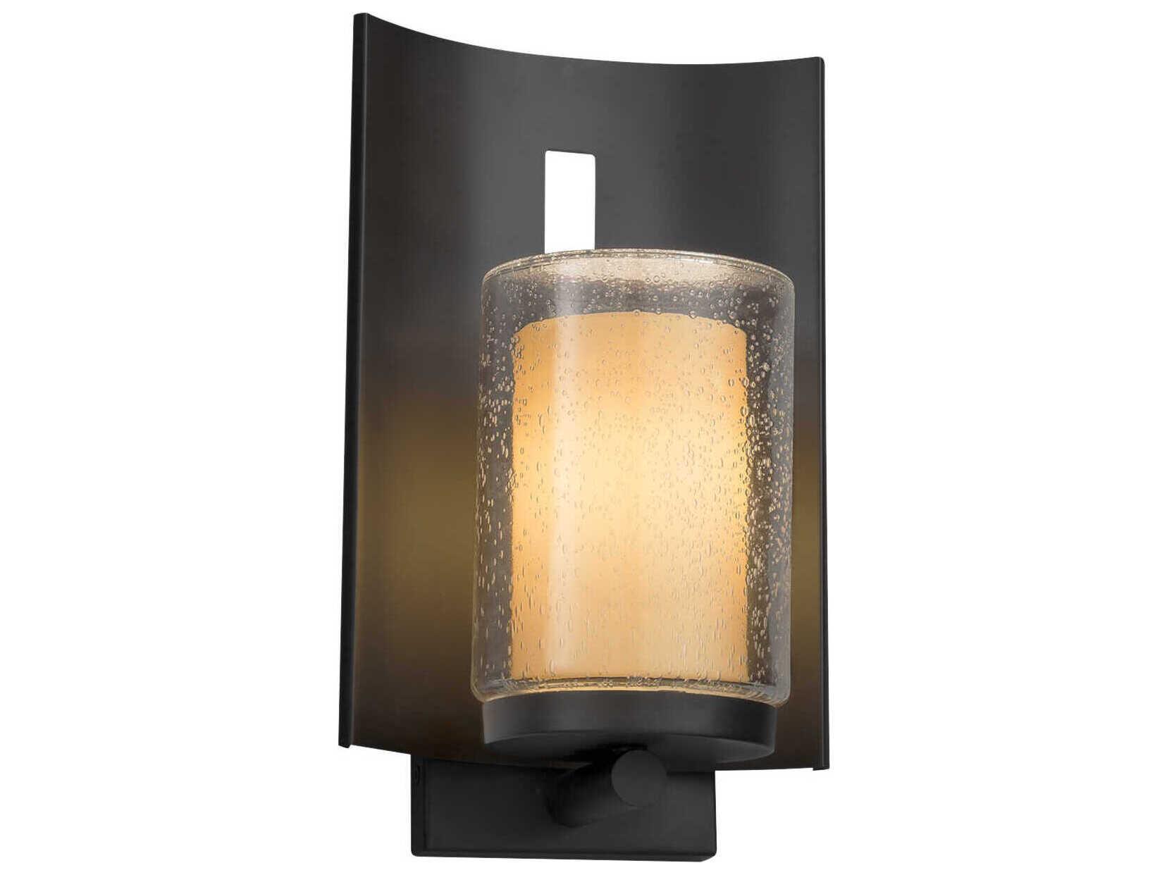 Justice Design Group Fusion Embark Outdoor Wall Light