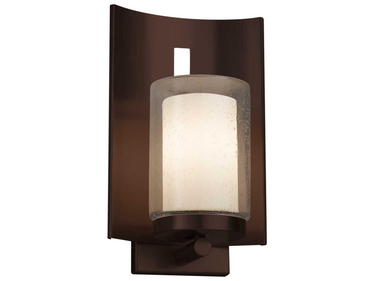 Justice Design Group Fusion Embark Outdoor Wall Light