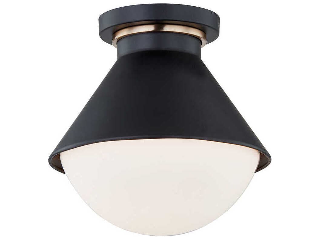 Justice Design Group Fusion Ravelle 1-Light Outdoor Ceiling Light