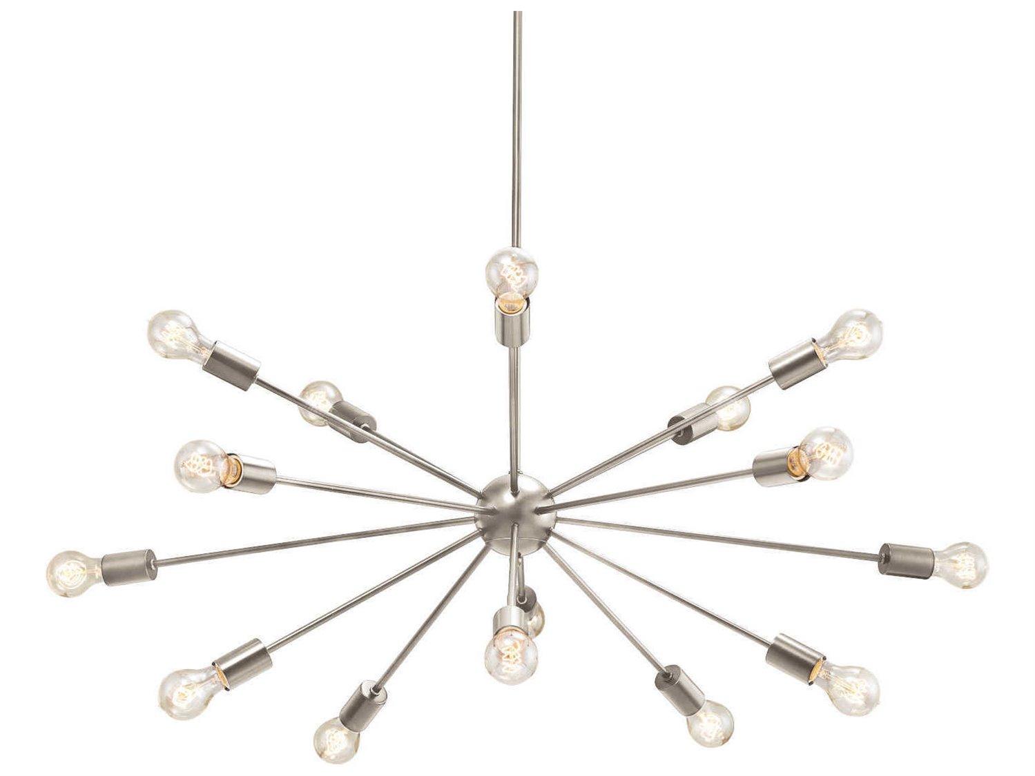 Justice Design Group 15-Light Bronze Sputnik Pendant