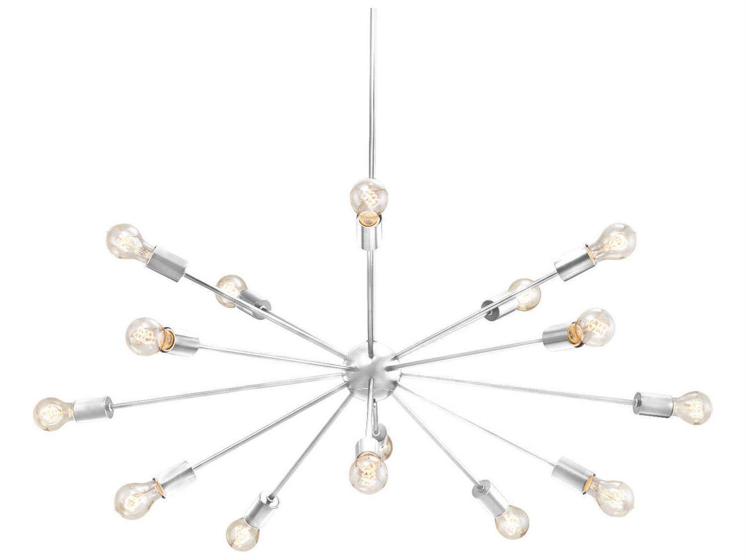 Justice Design Group 15-Light Bronze Sputnik Pendant
