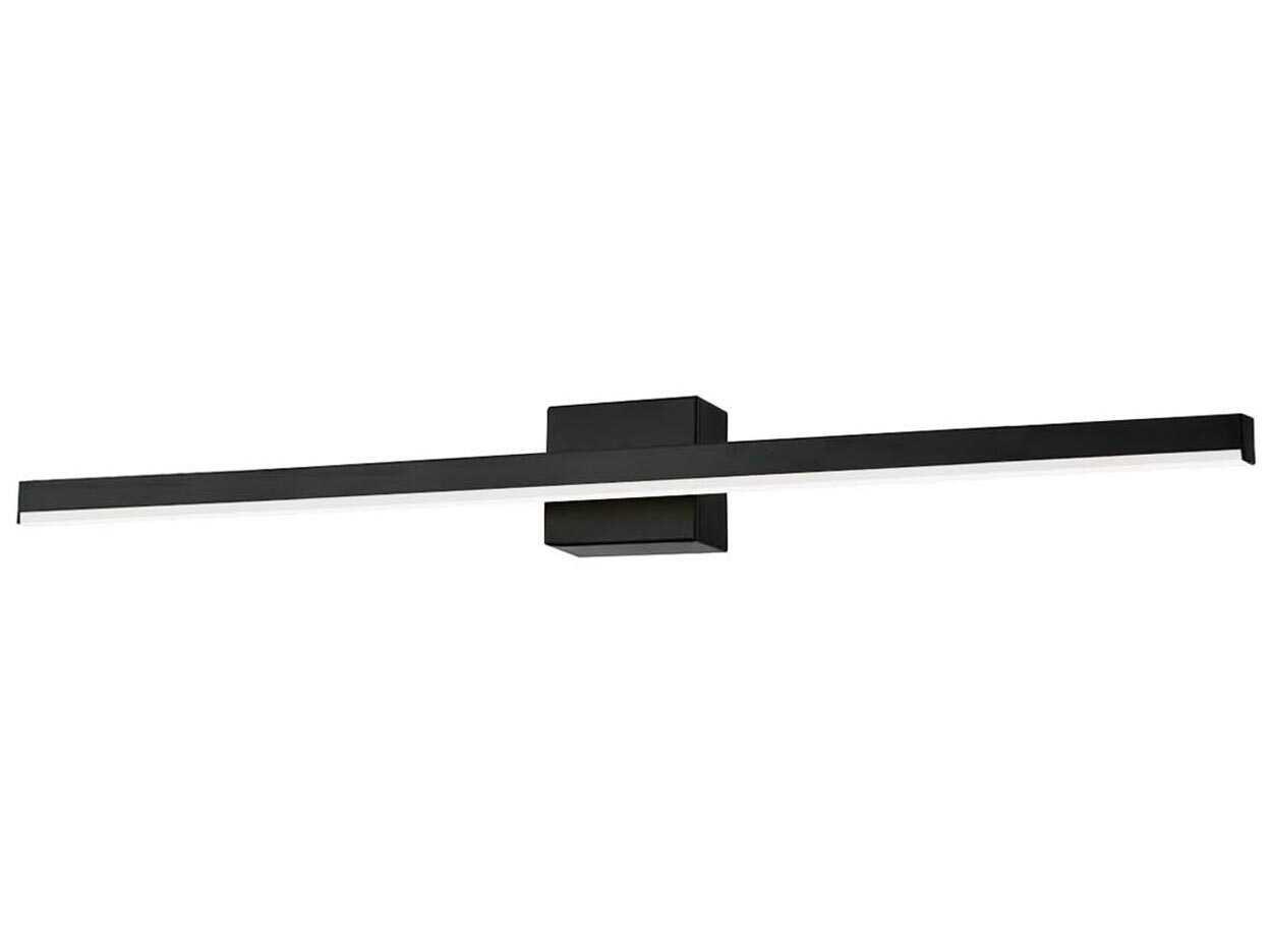 Justice Design Group Matte Black LED Vanity Light