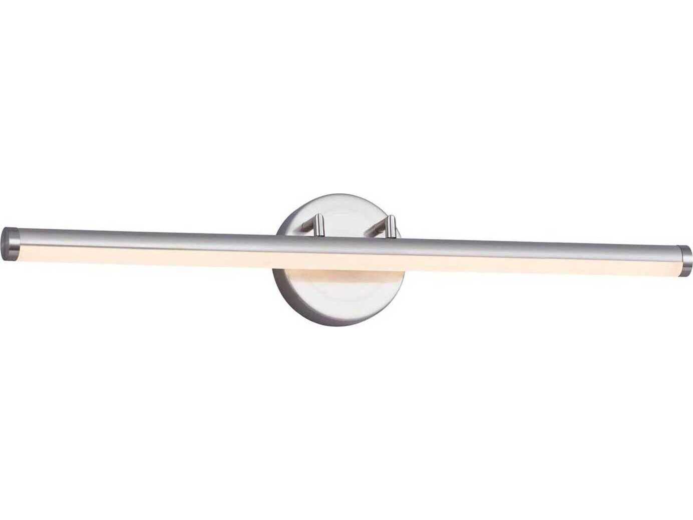 Justice Design Group Brushed Nickel LED Vanity Light