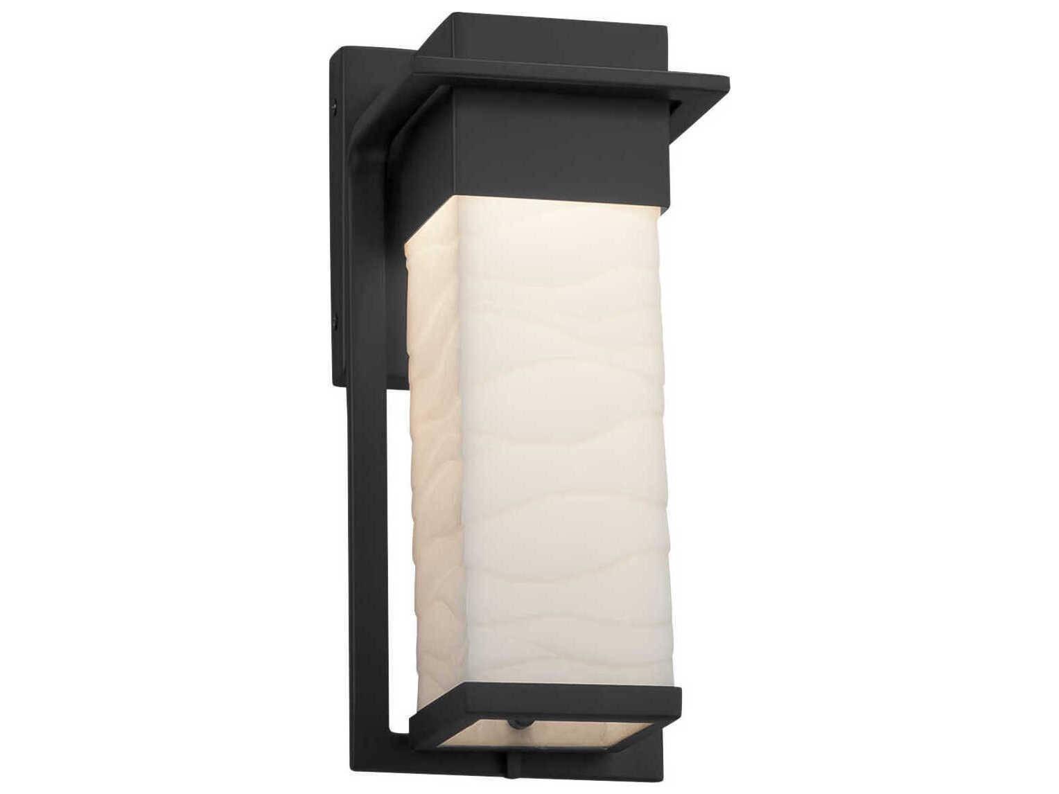 Justice Design Group Porcelina Pacific LED Outdoor Wall Light
