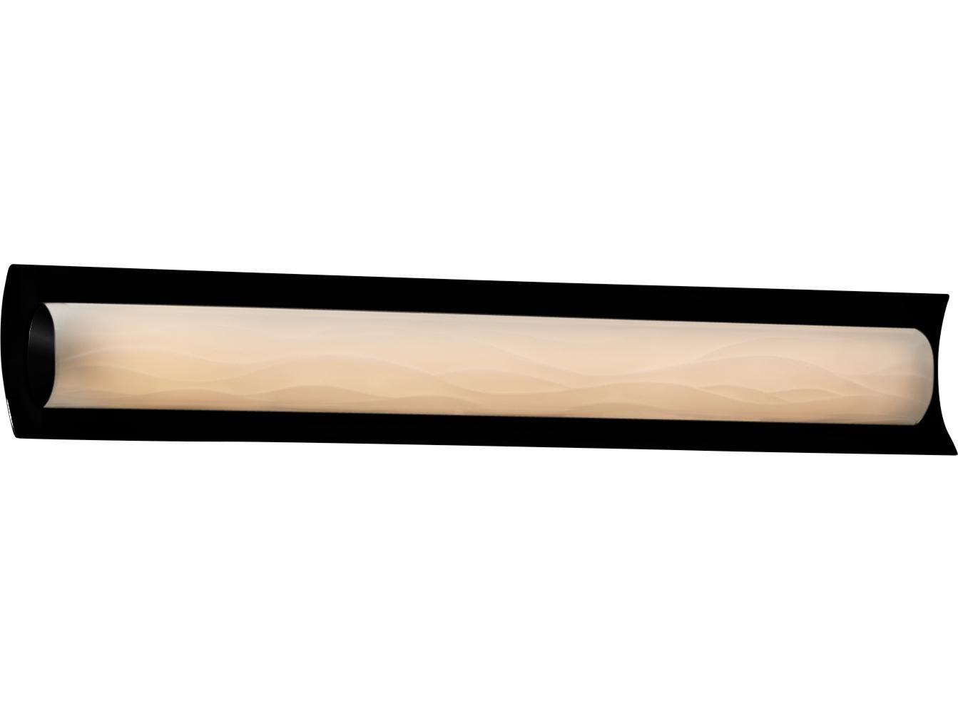 Justice Design Group Porcelina Chrome LED Vanity Light