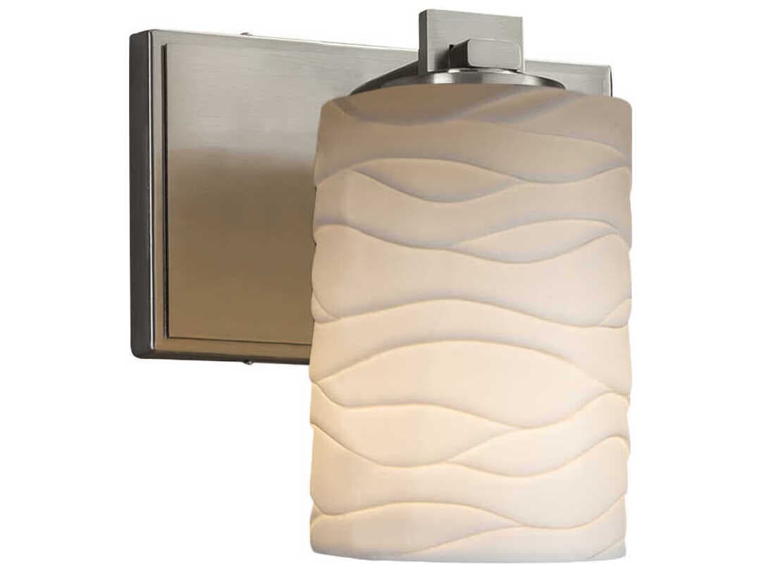 Justice Design Group Limoges 1-Light Bronze Wall Sconce