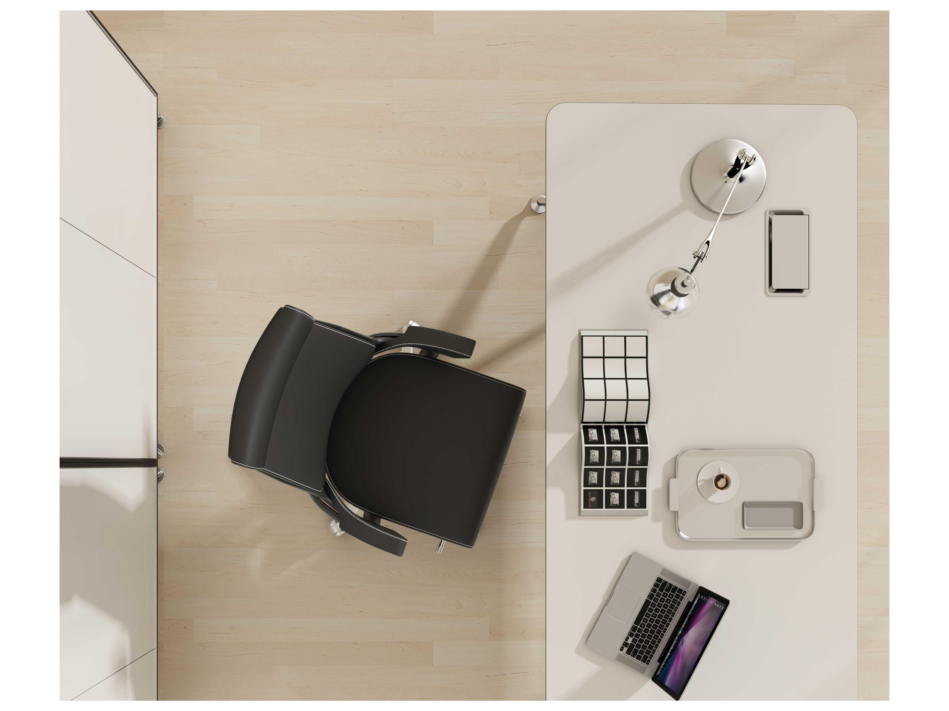 Unique Furniture White L-Shaped Desk