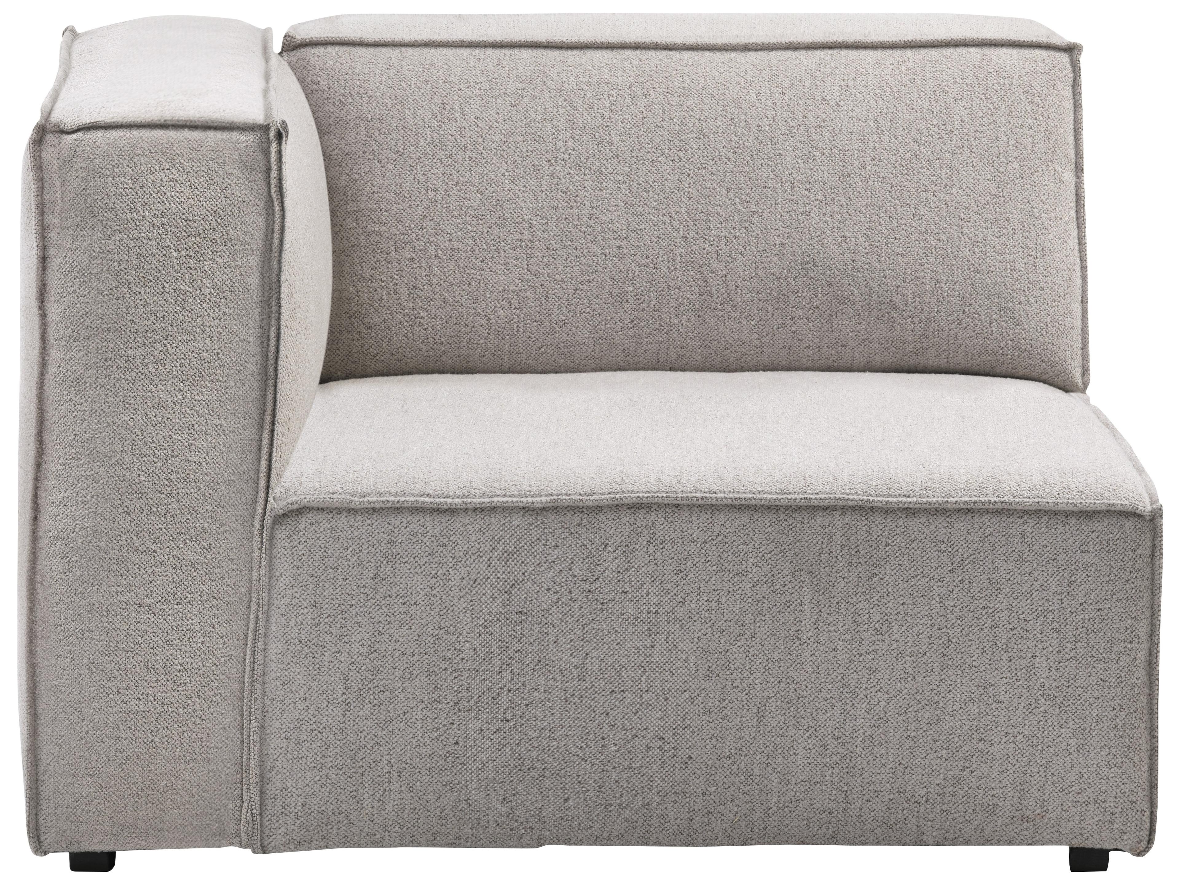 Unique Furniture Beacon Wide Beige Upholstered Sectional Sofa