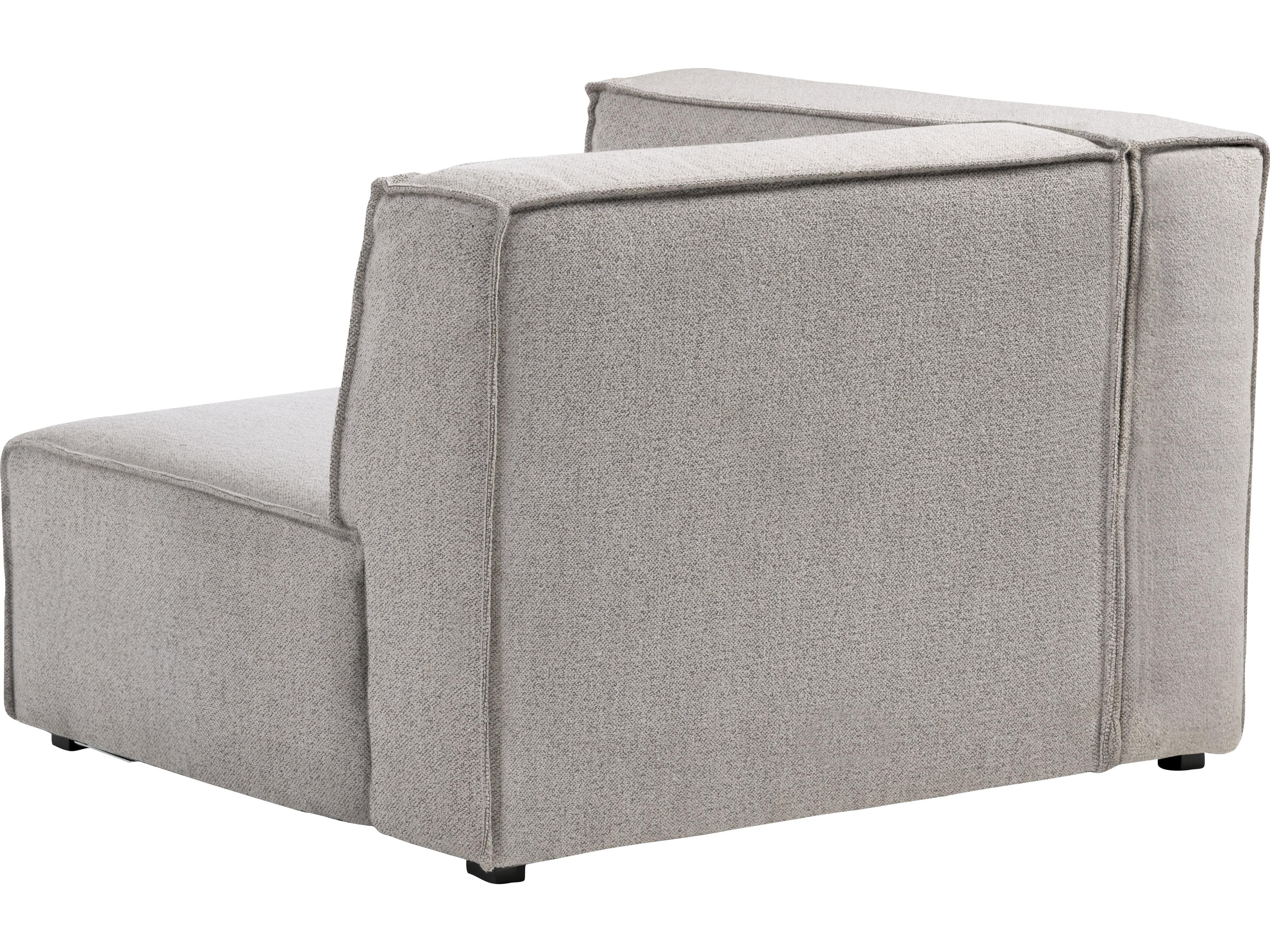 Unique Furniture Beacon Wide Beige Upholstered Sectional Sofa