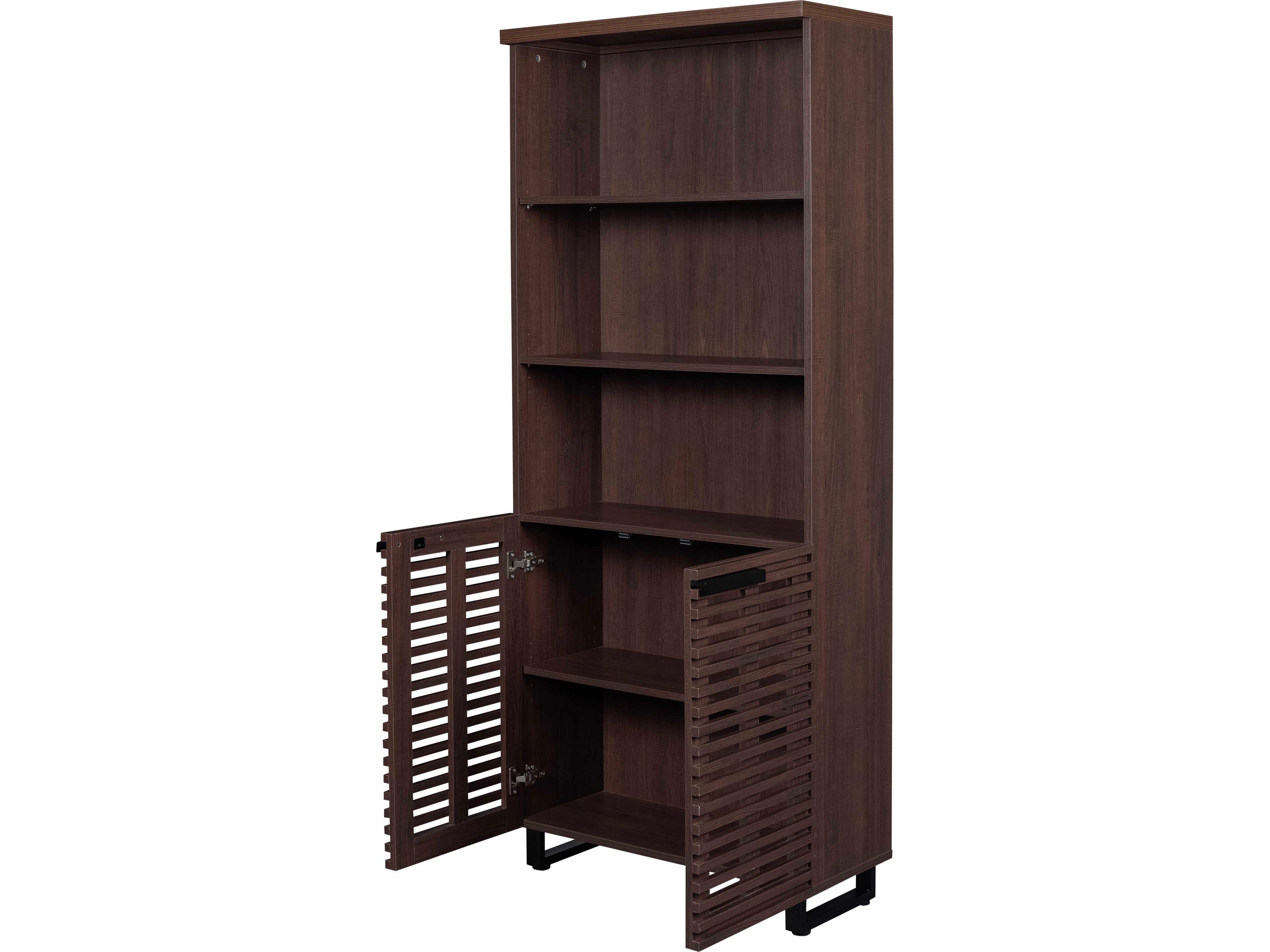 Unique Furniture Bisana Brown Bookcase