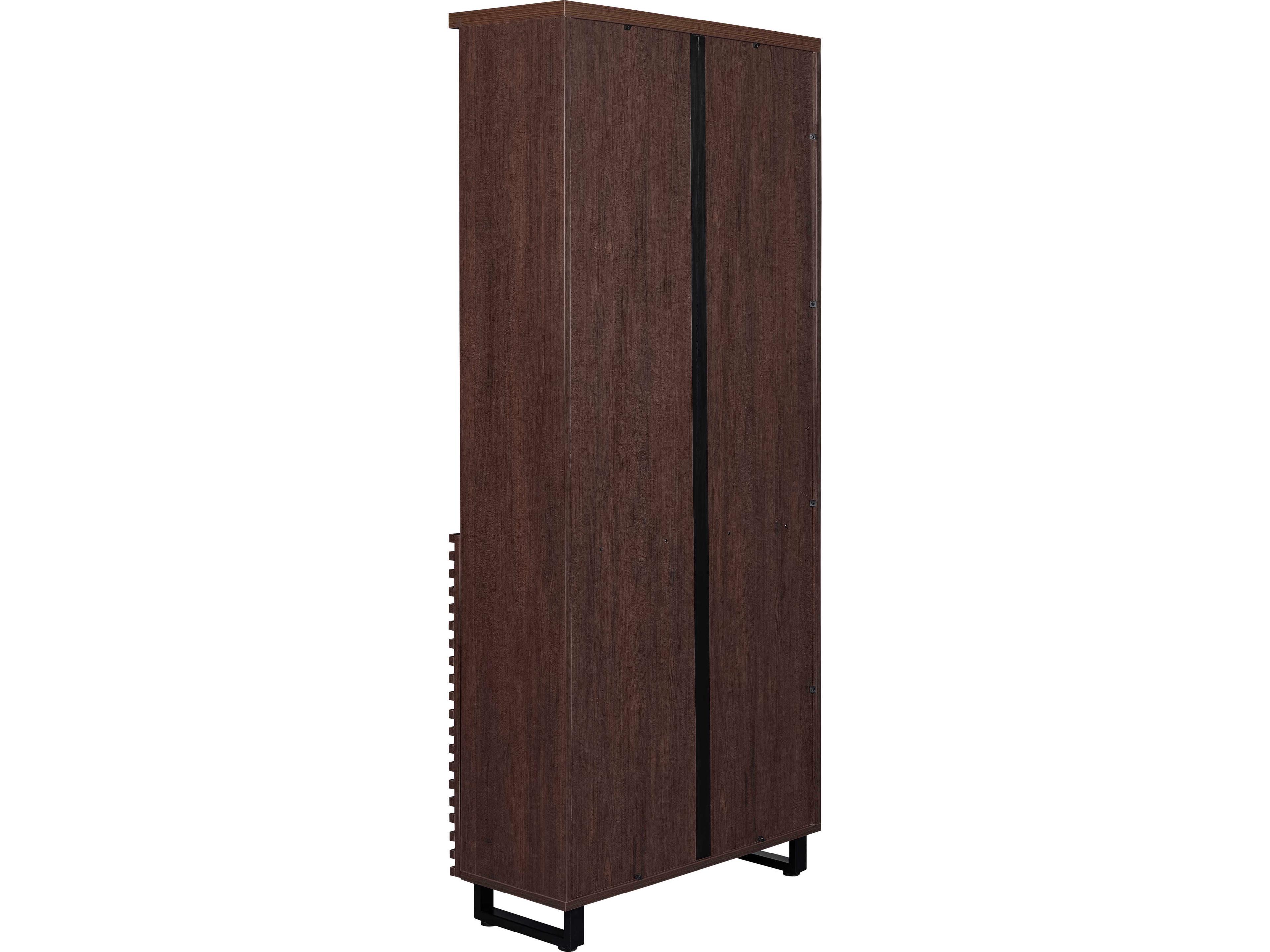 Unique Furniture Bisana Brown Bookcase