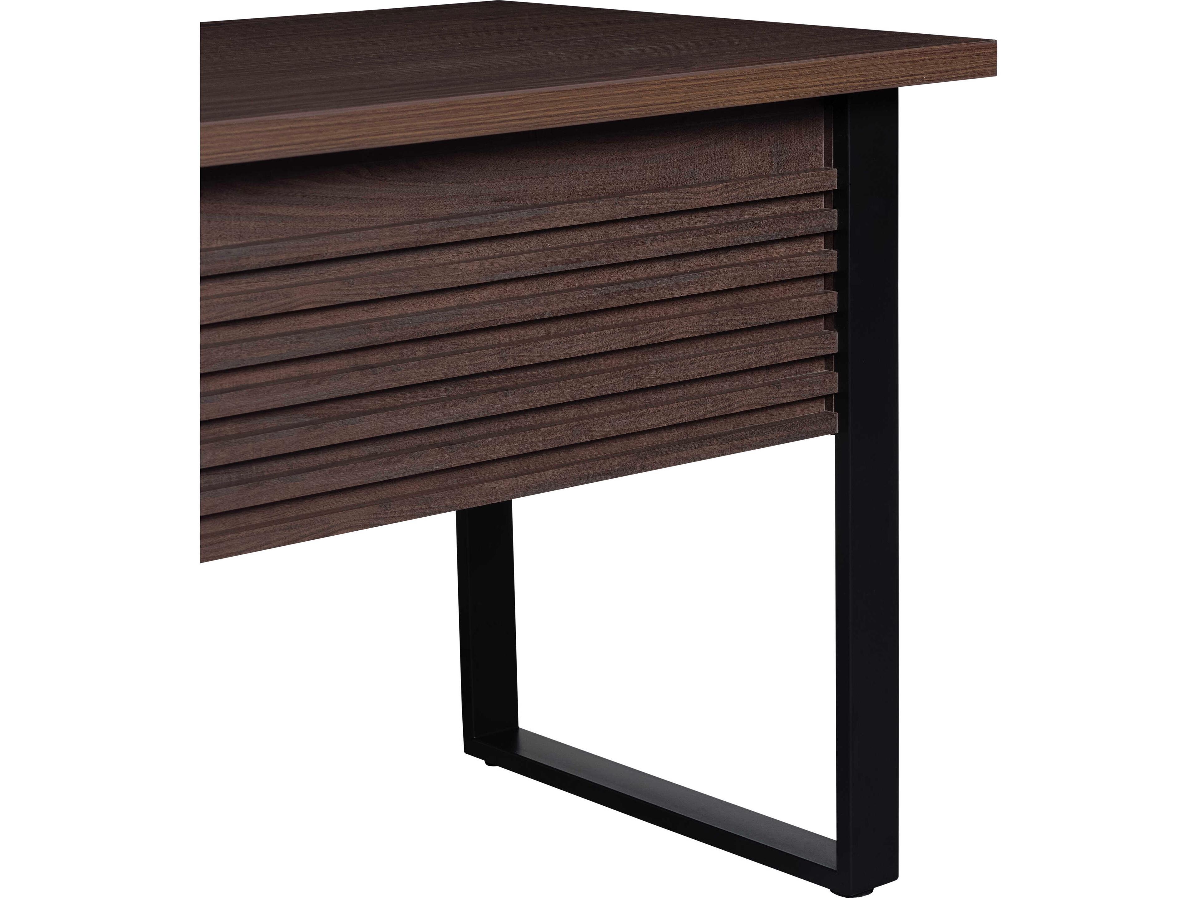 Unique Furniture Bisana Brown Writing Desk