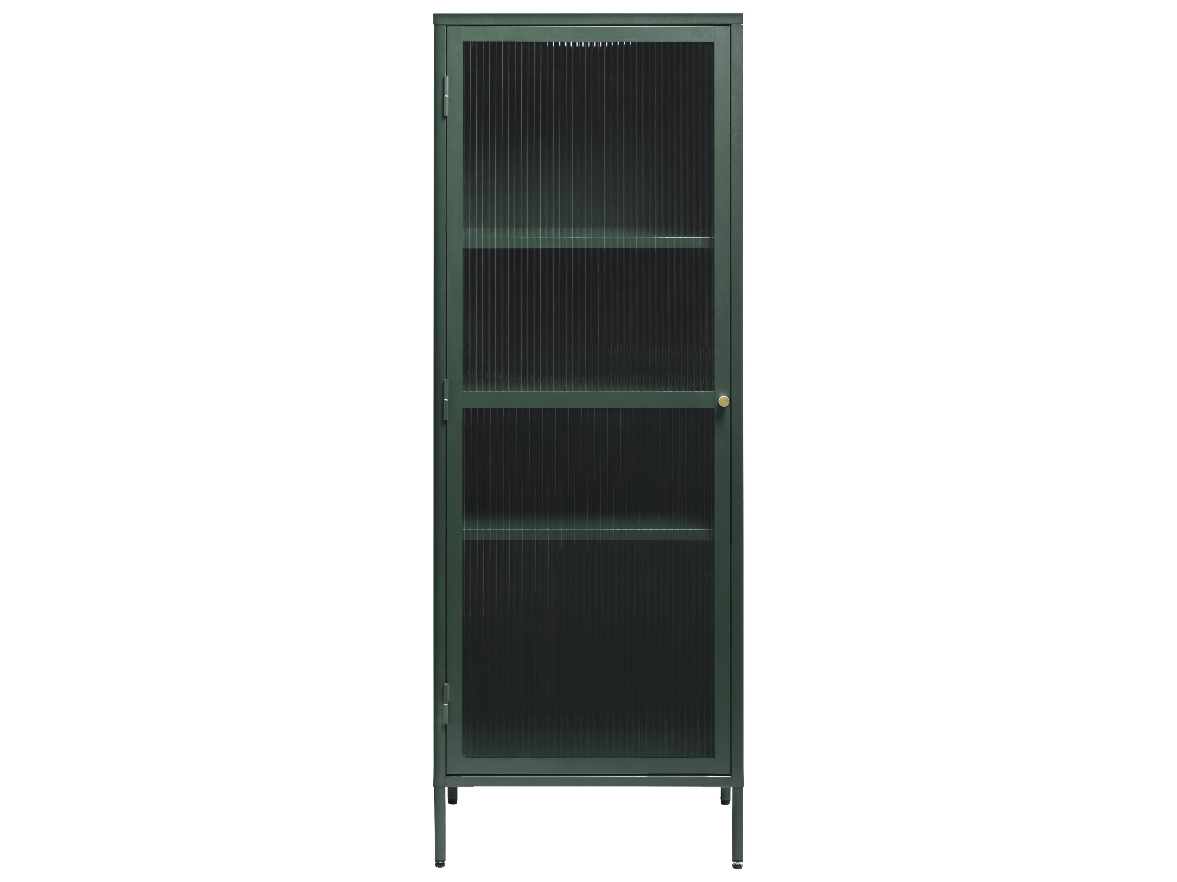 Unique Furniture Vega Green & Golden Accent Chest