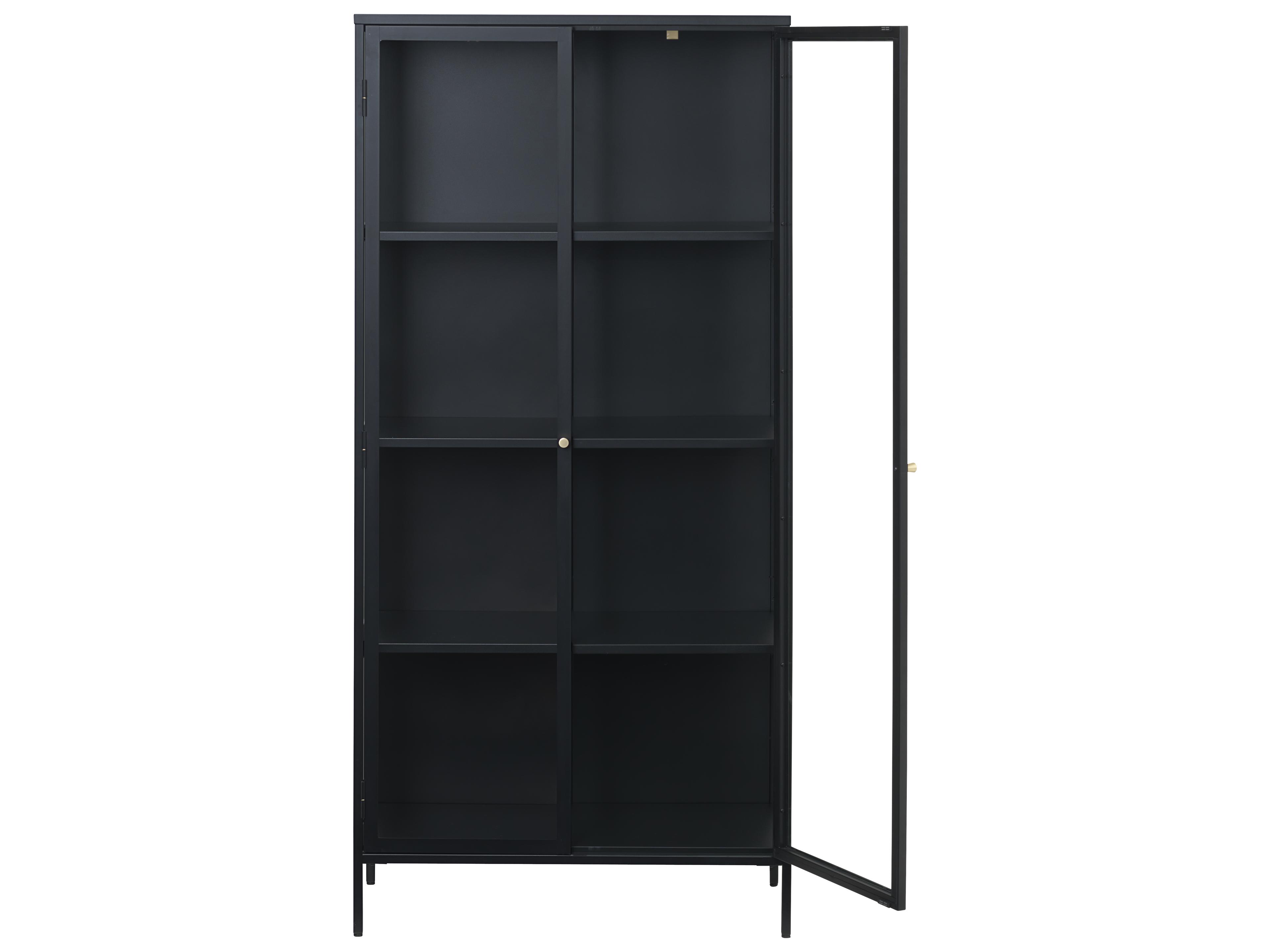 Unique Furniture Altair Black & Golden Display Cabinet