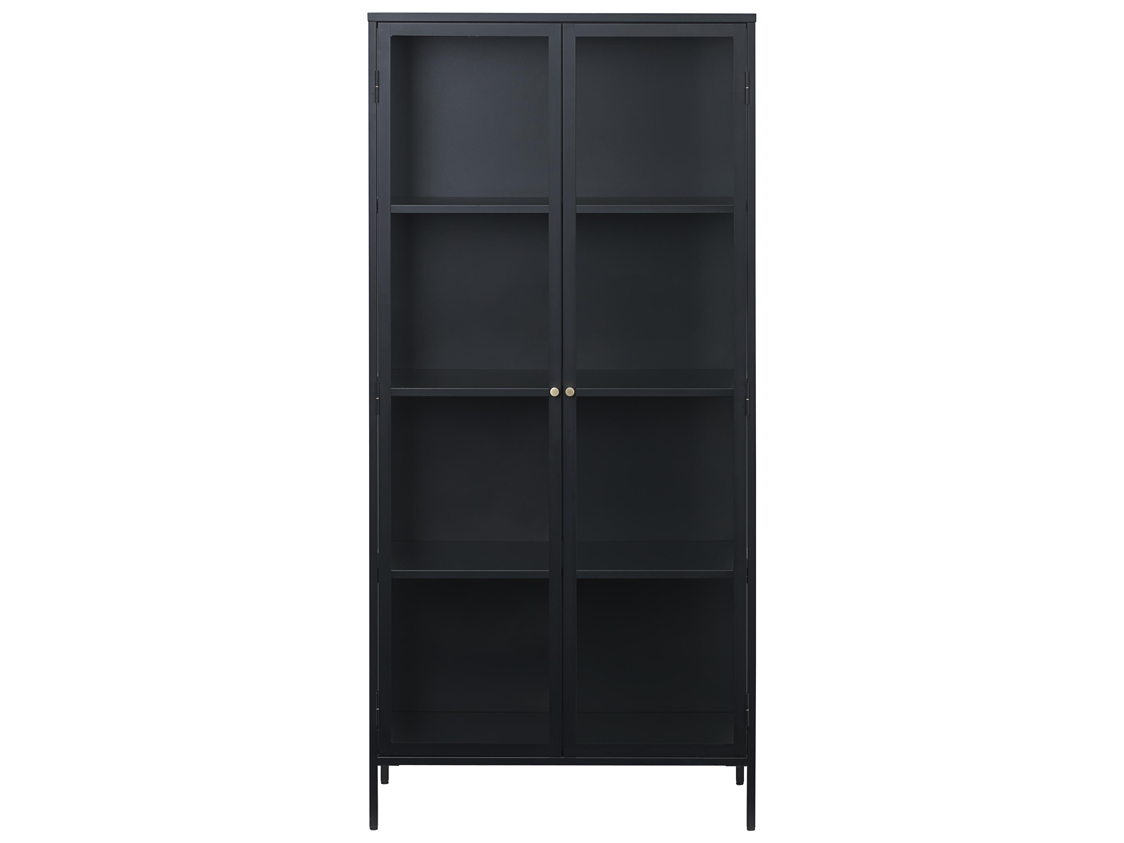 Unique Furniture Altair Black & Golden Display Cabinet