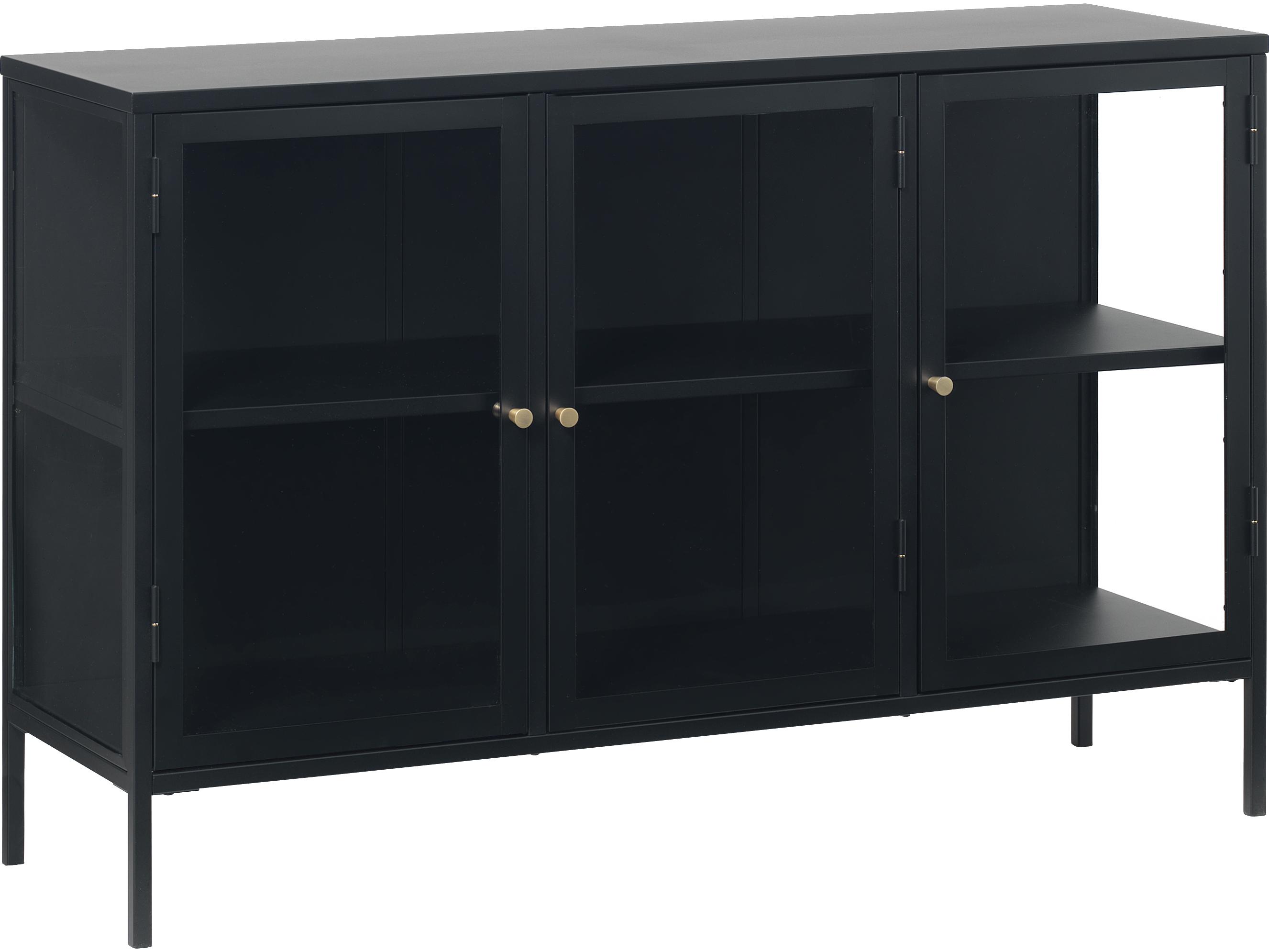 Unique Furniture Altair 52" Black & Golden Sideboard