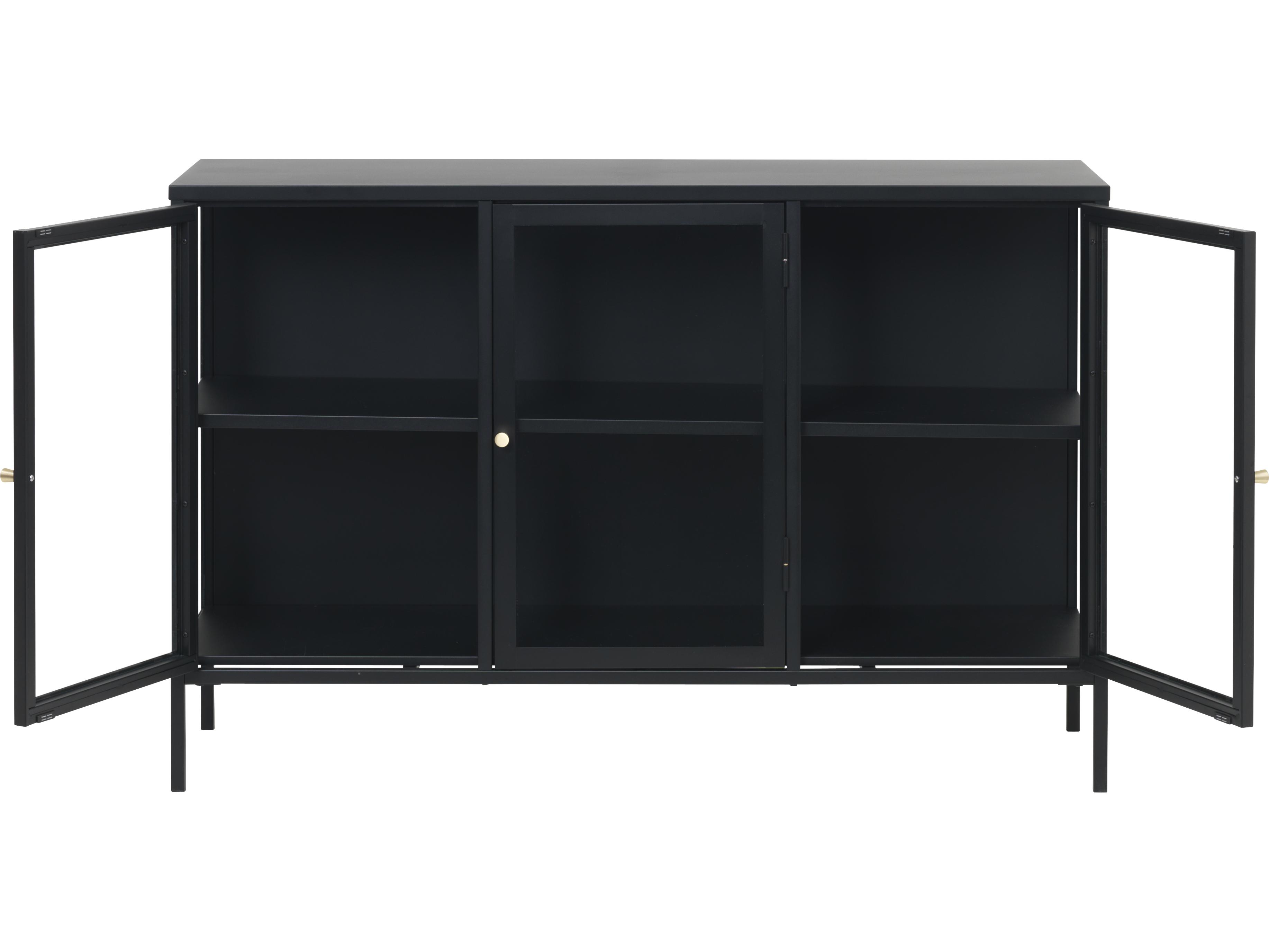 Unique Furniture Altair 52" Black & Golden Sideboard
