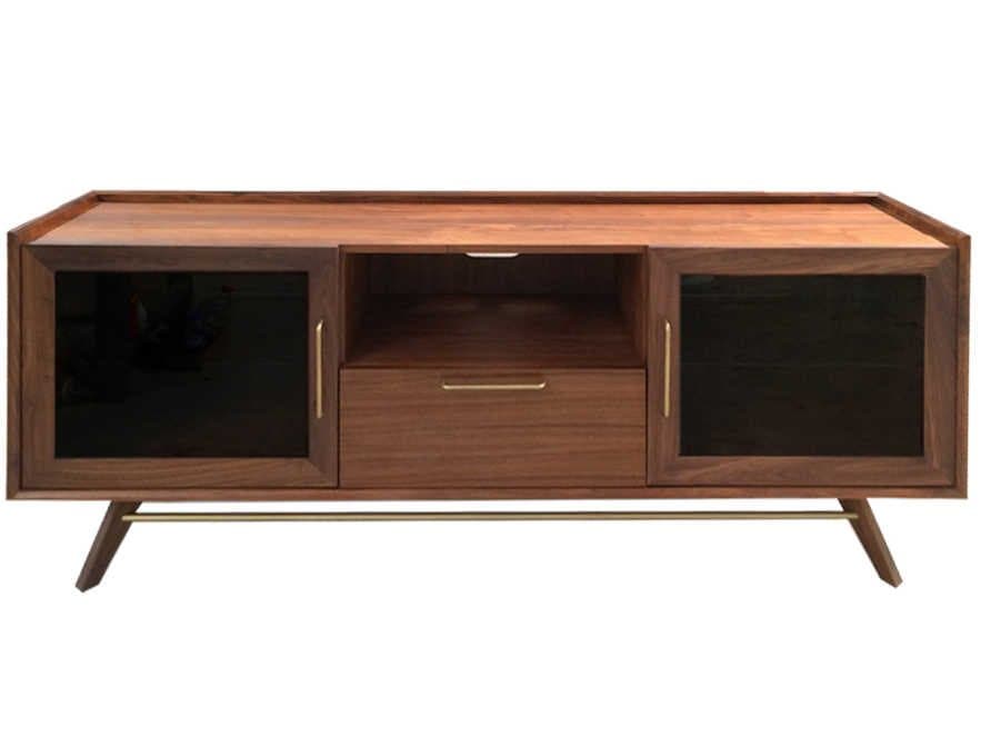 Unique Furniture Denali 75" Walnut Media Console