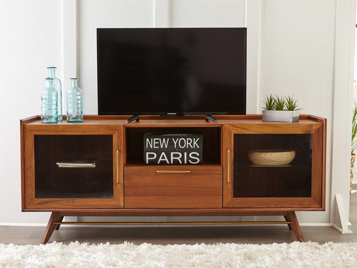 Unique Furniture Denali 75" Walnut Media Console