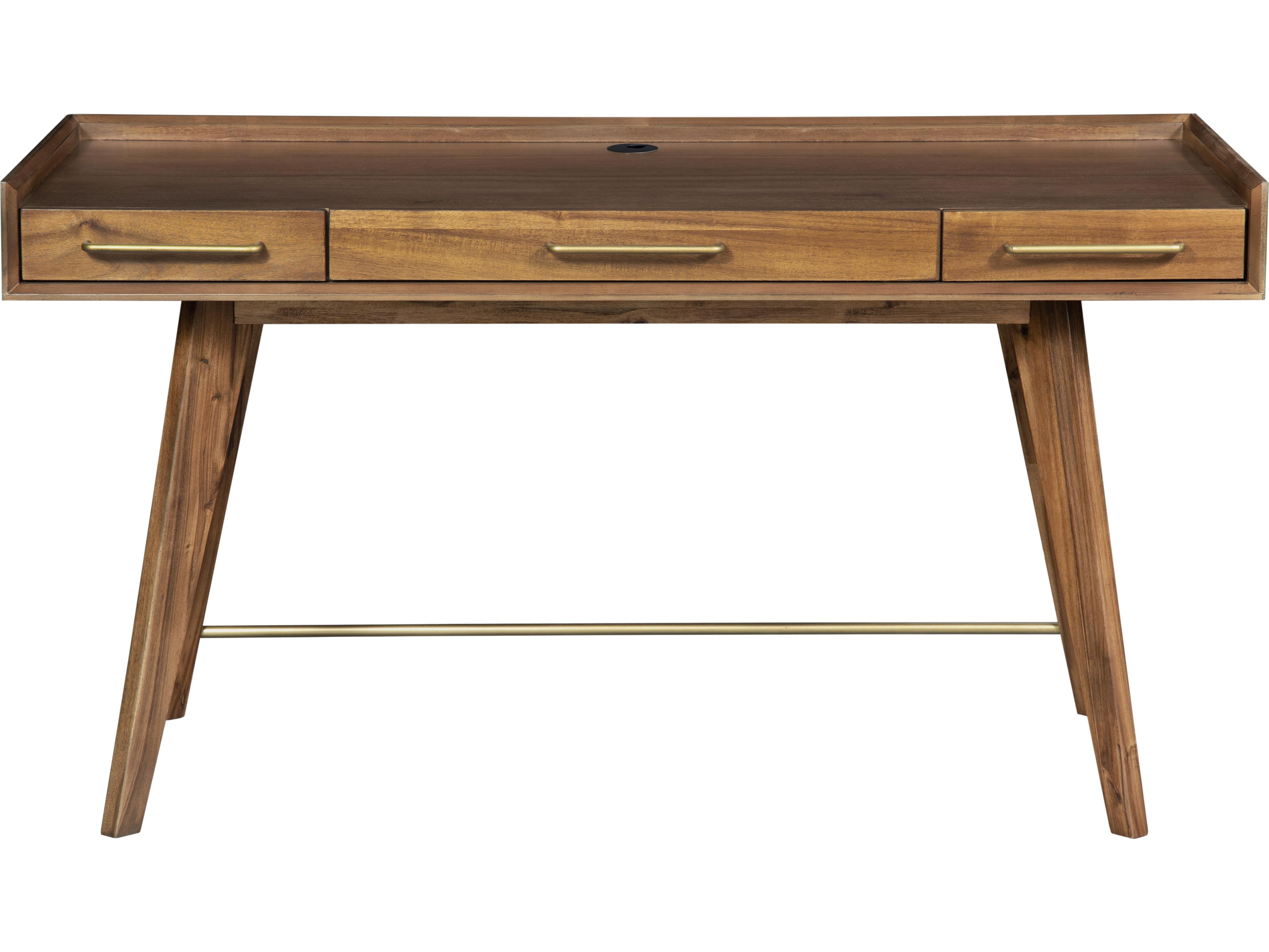 Unique Furniture Denali Walnut Brown Wood Secretary Desk