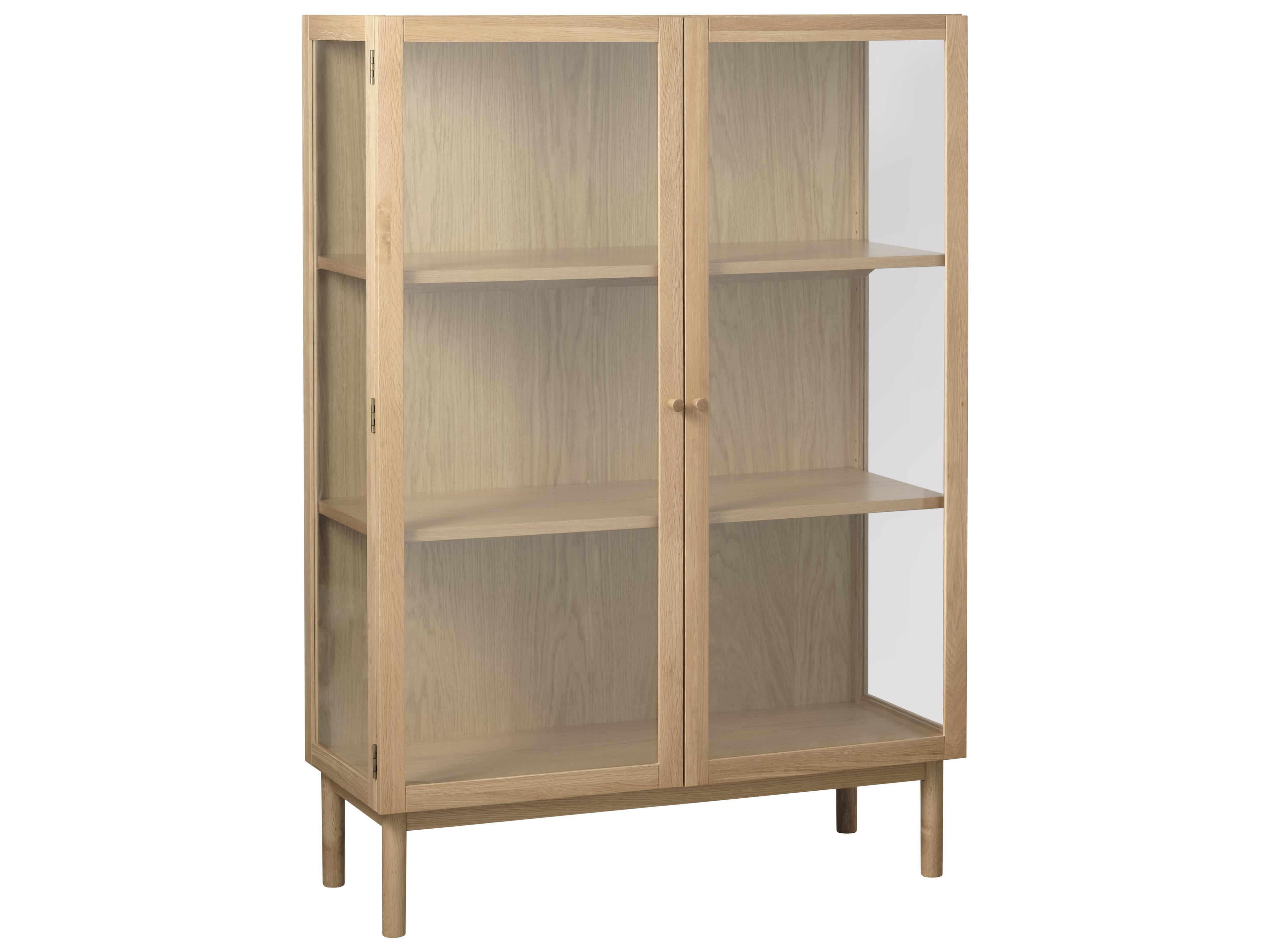 Unique Furniture Elba Solid Wood Display Cabinet