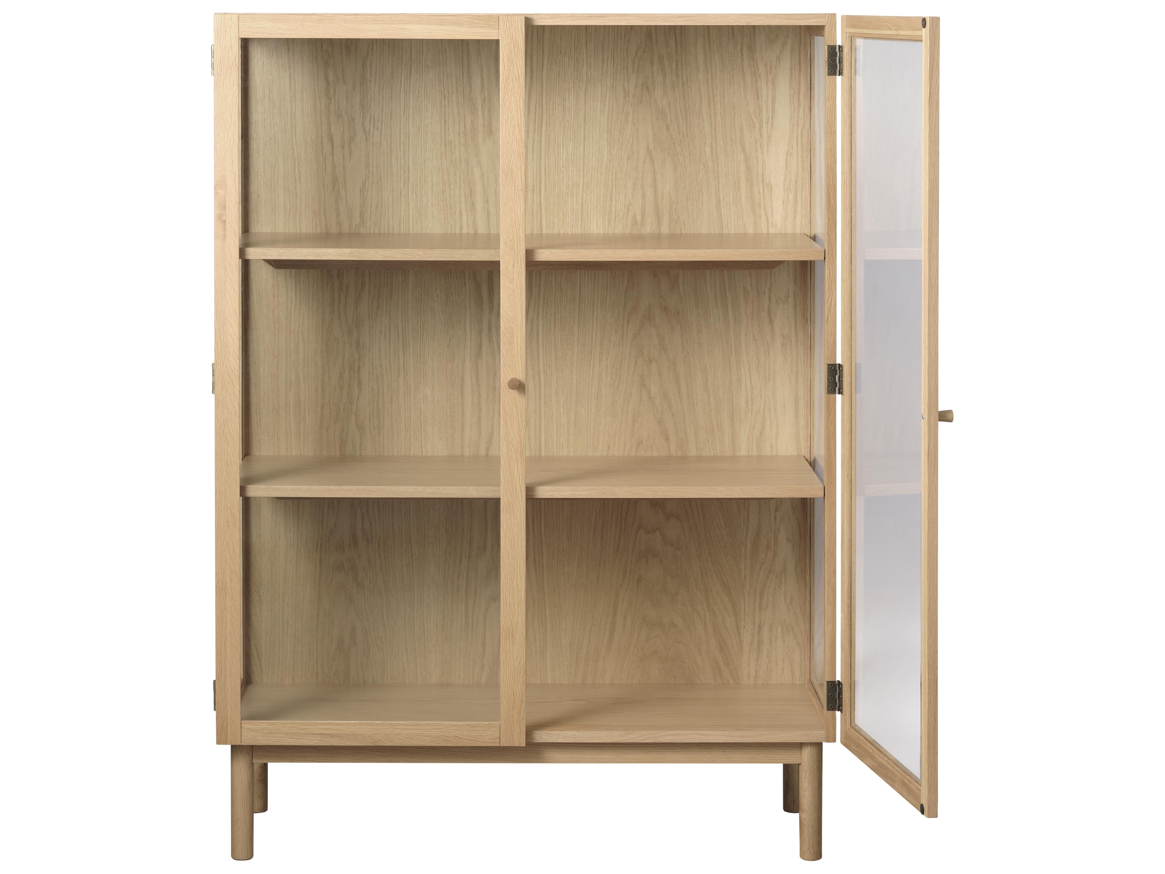 Unique Furniture Elba Solid Wood Display Cabinet