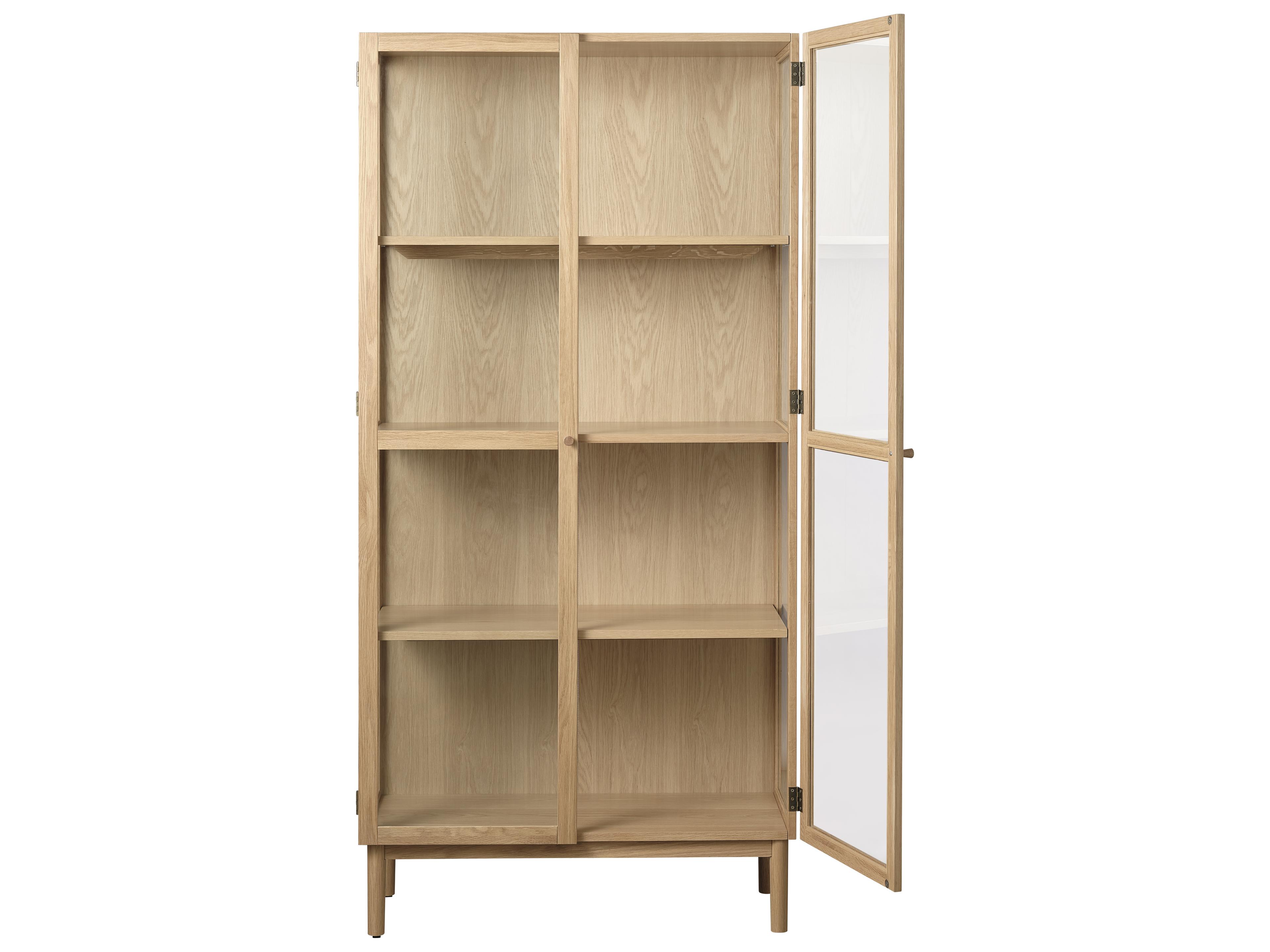 Unique Furniture Elba Solid Wood Display Cabinet