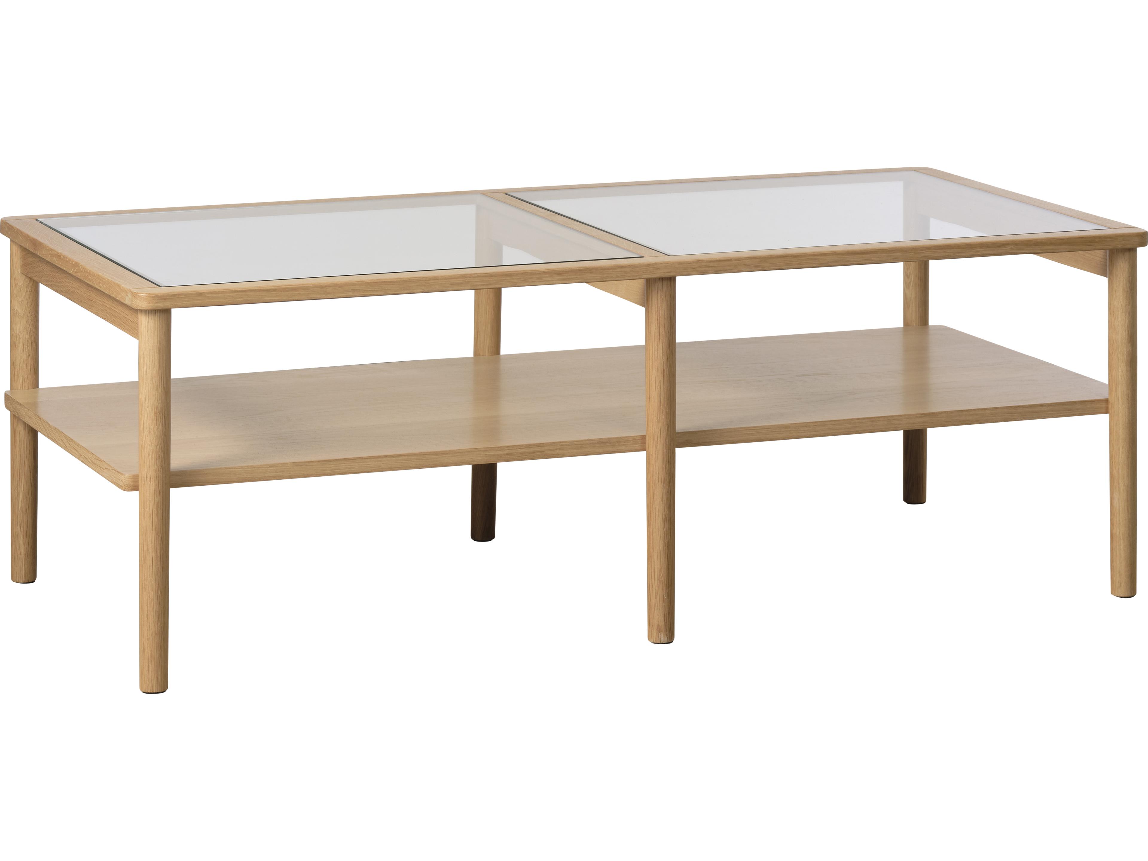 Unique Furniture Elba Rectangular Wood Coffee Table