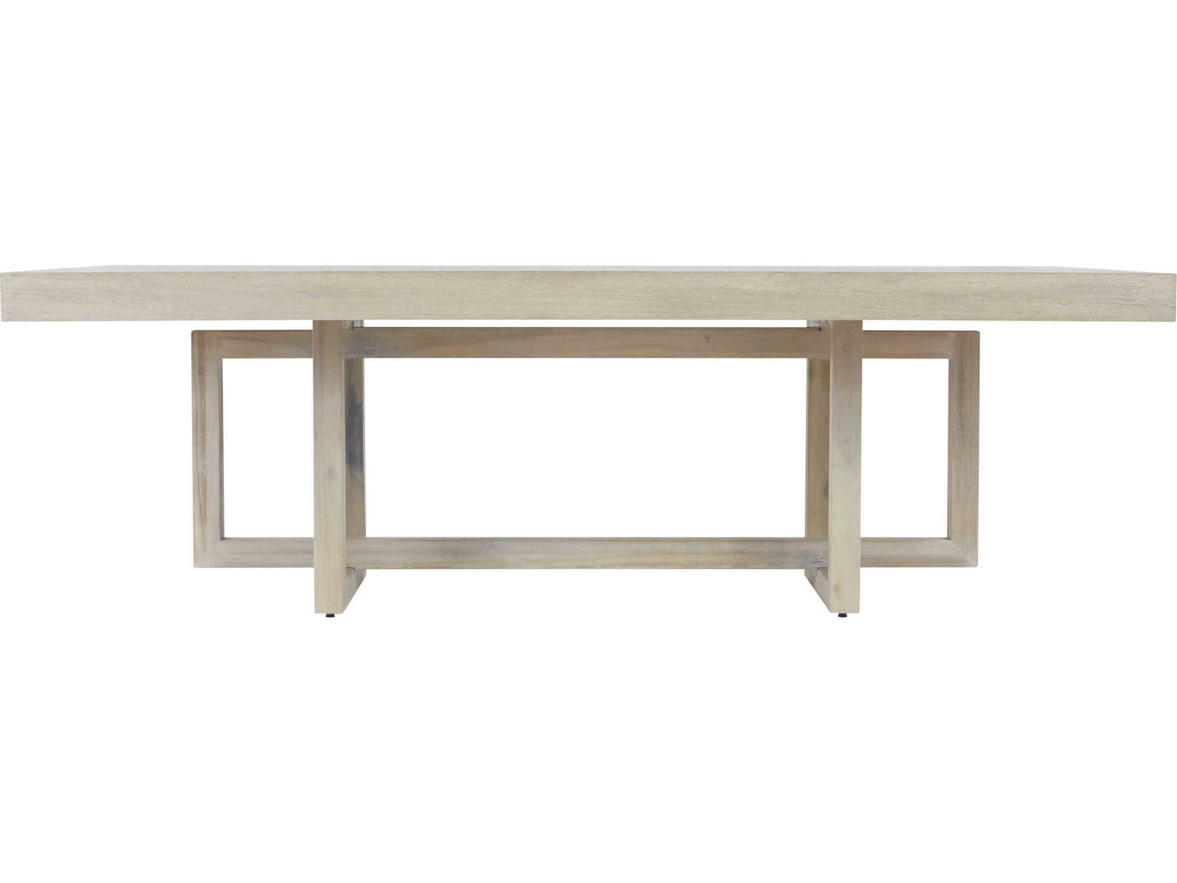 Unique Furniture Jalisco Rectangular Wood Barley Dining Table