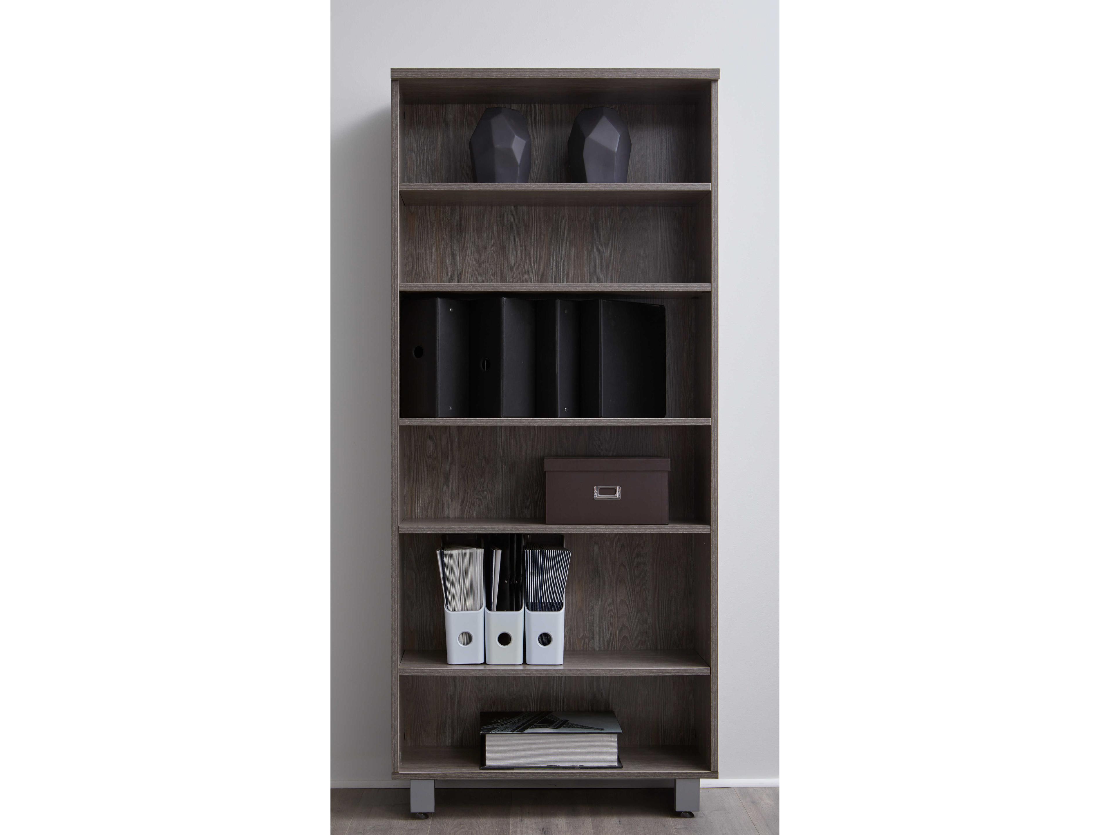 Unique Furniture Kalmar Grey Bookcase