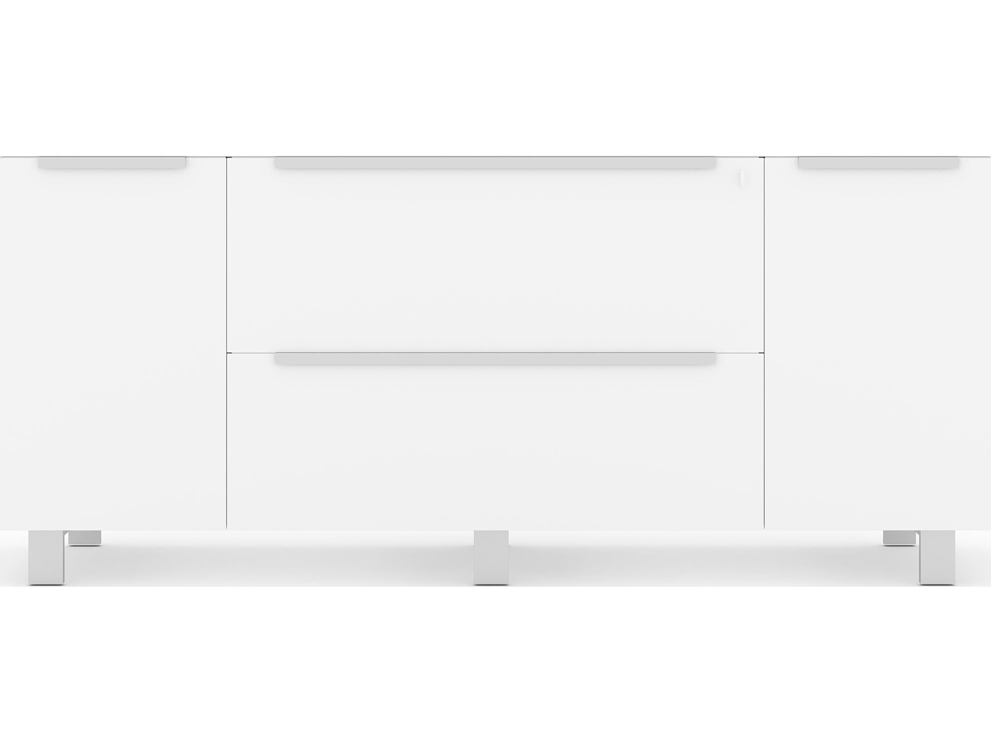 Unique Furniture Kalmar White Credenza Desk