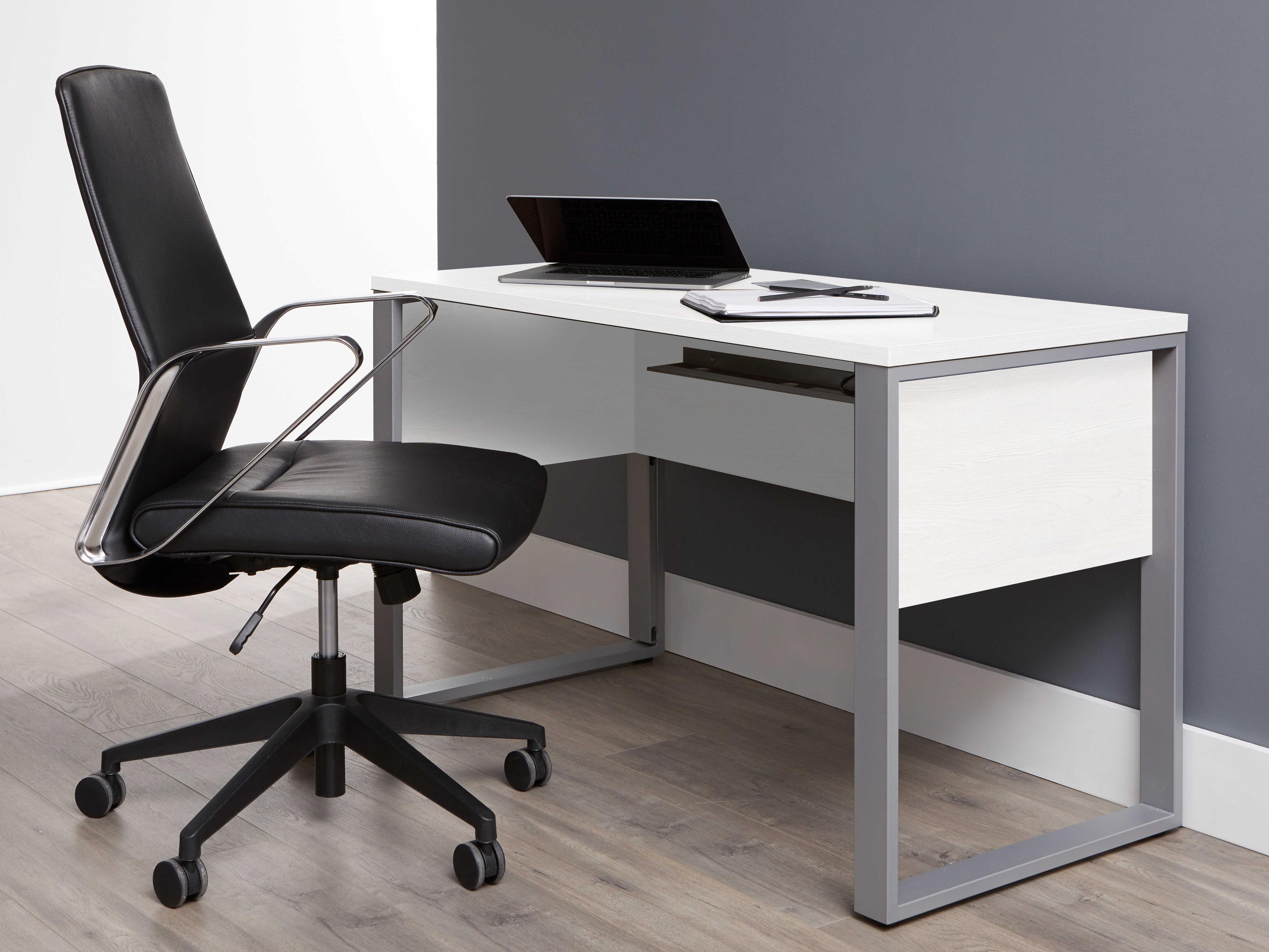 Unique Furniture Kalmar White Computer Desk