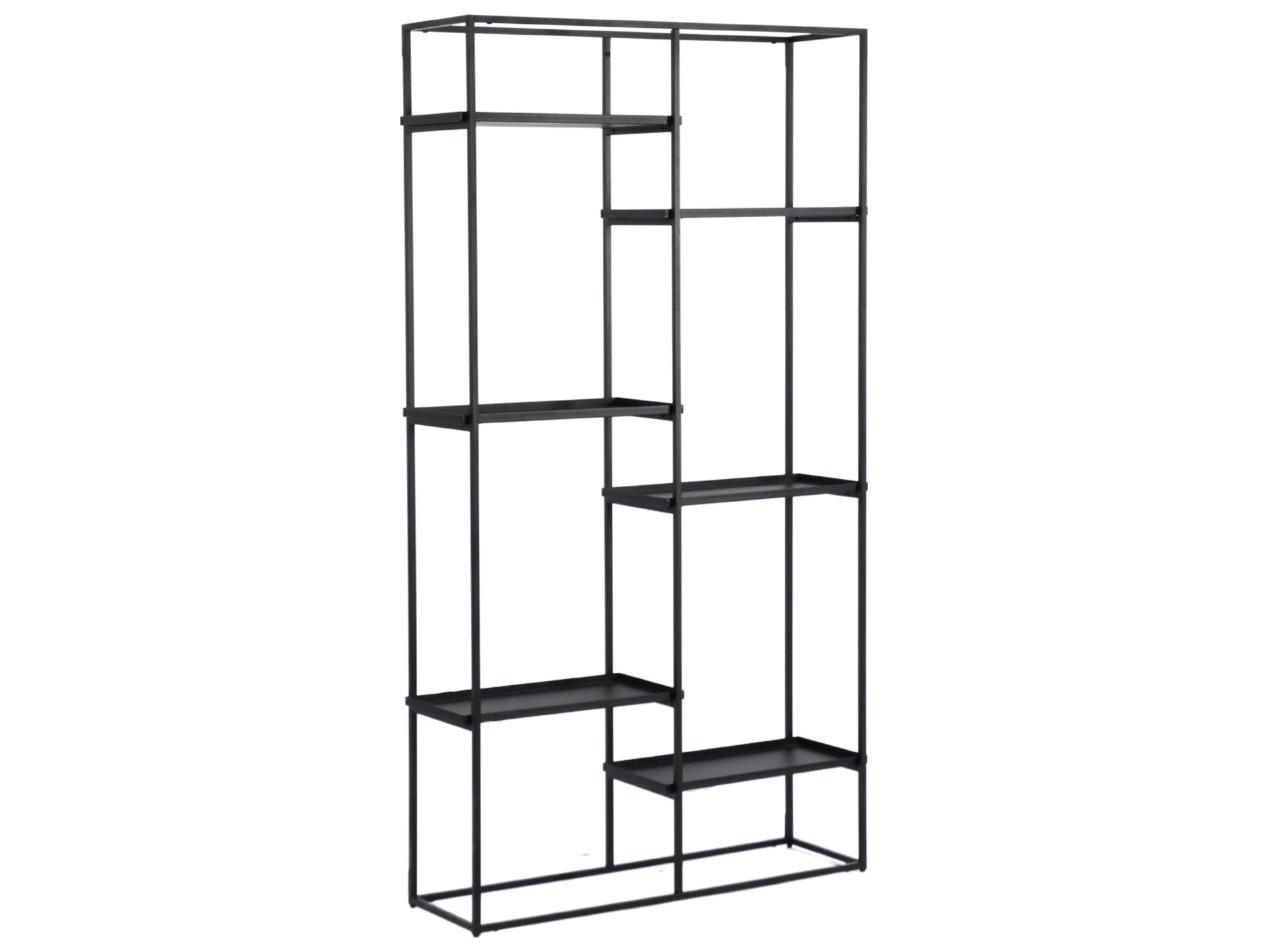 Unique Furniture Louis Black Bookcase