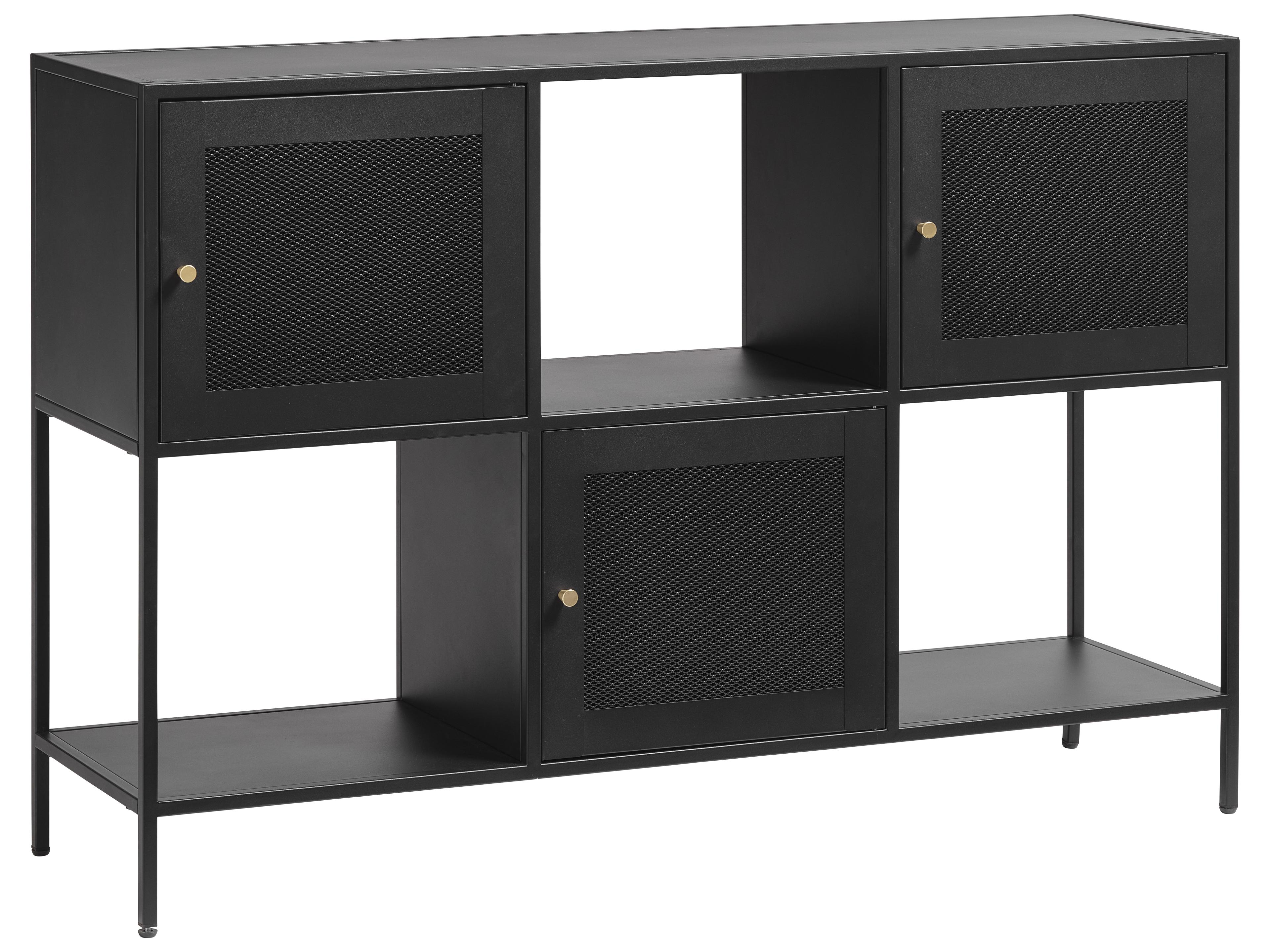 Unique Furniture Malibu Black Accent Chest