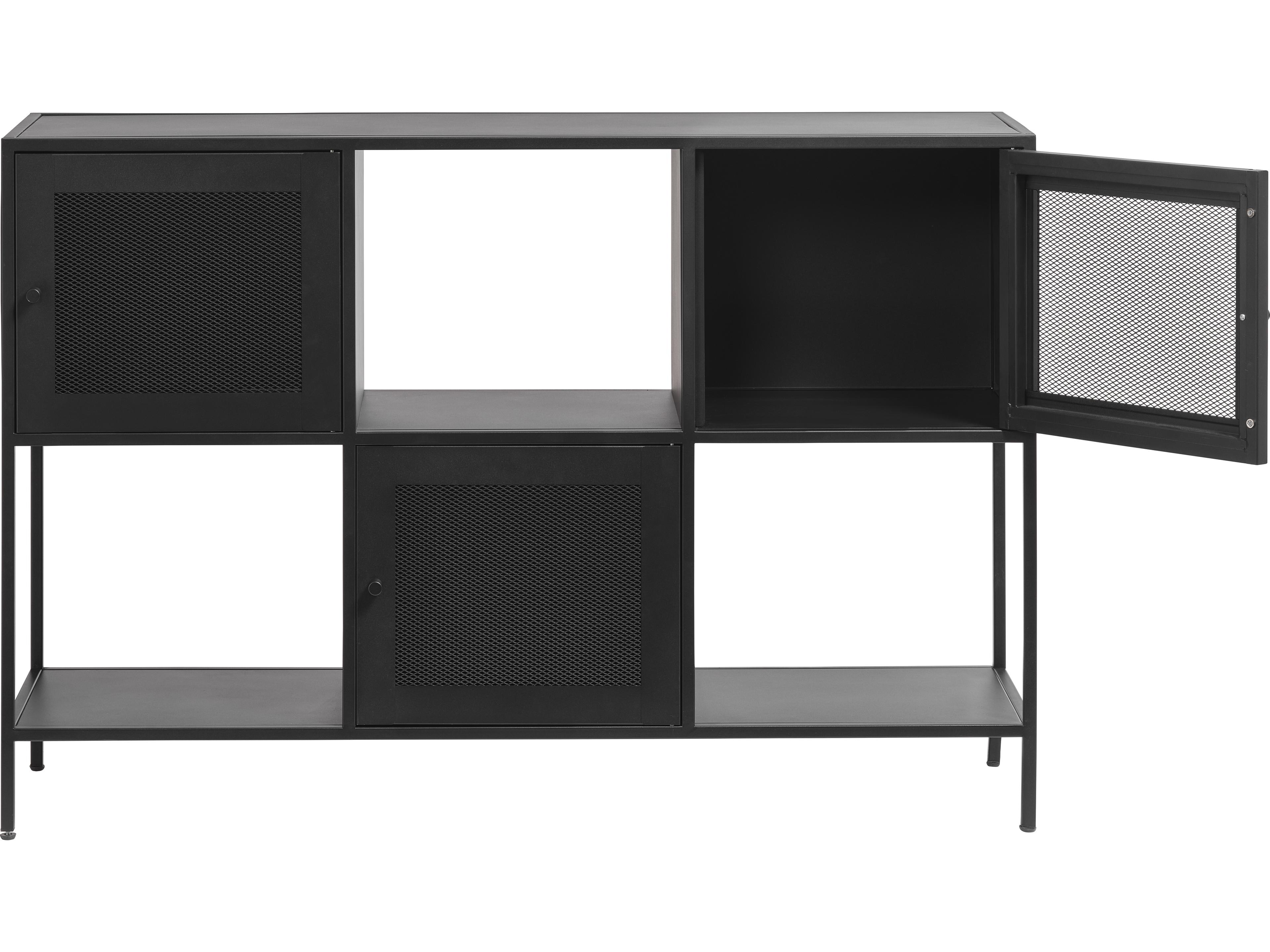 Unique Furniture Malibu Black Accent Chest