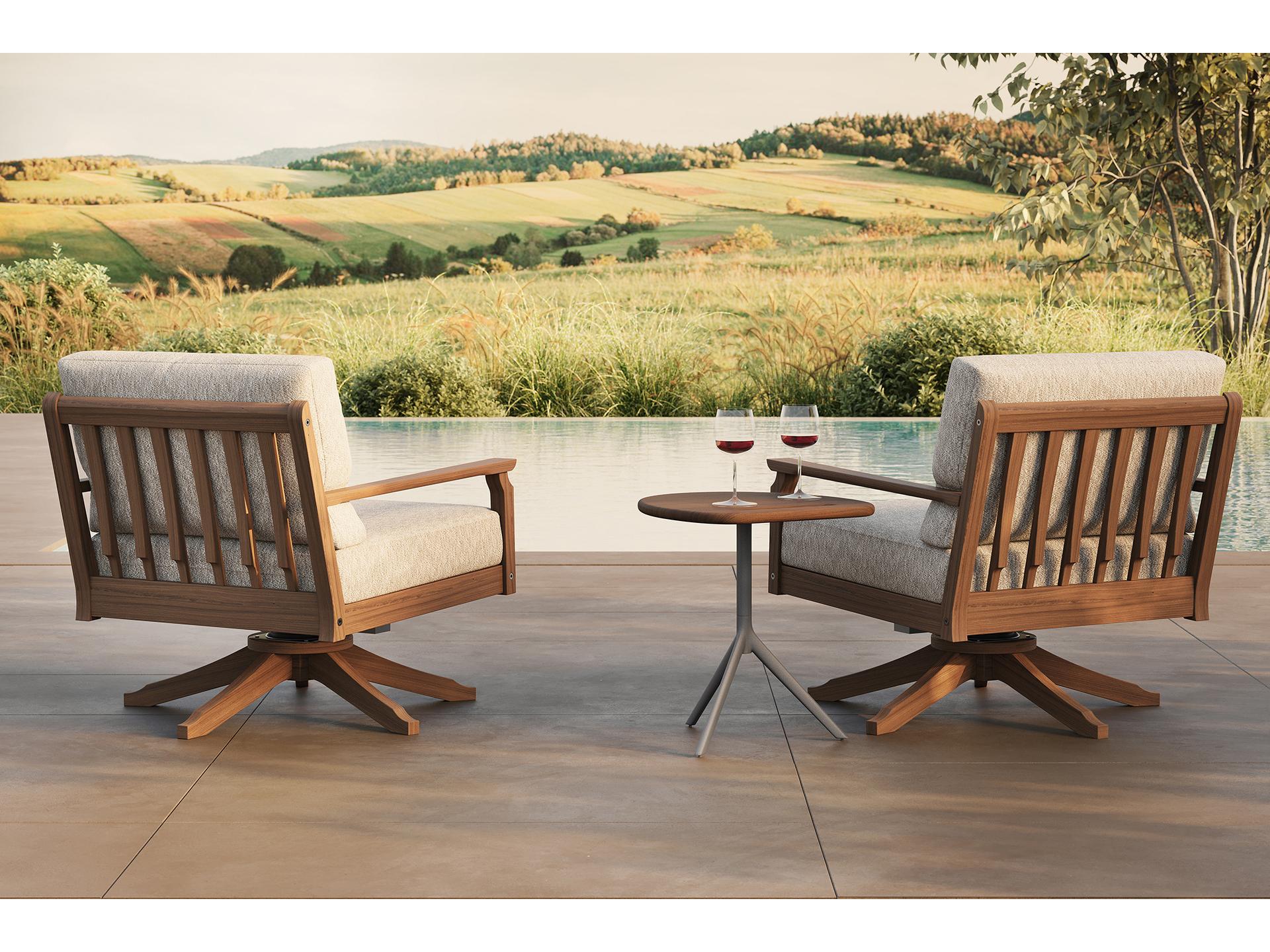 Jensen Outdoor Unicon Swivel Rocker