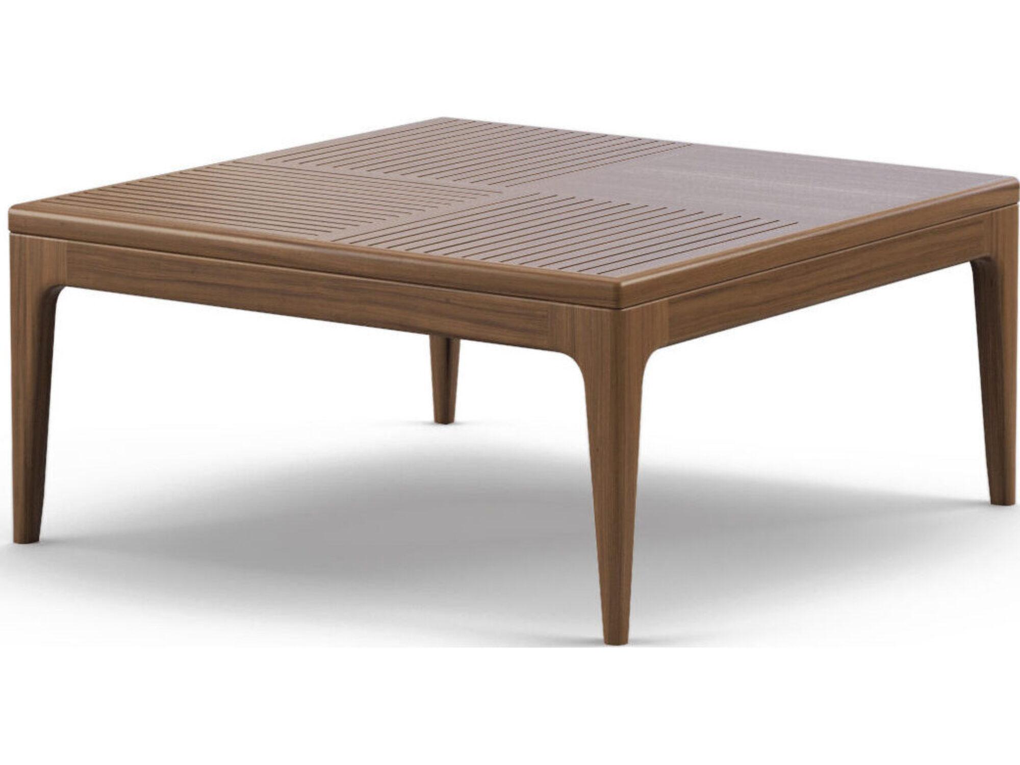 Jensen Outdoor Mix 34" Square Coffee Table