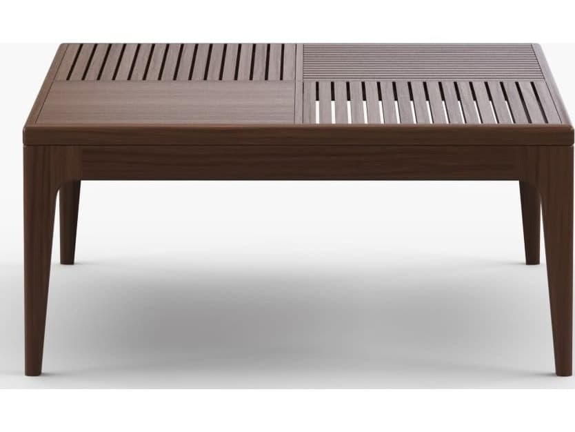 Jensen Outdoor Mix 34" Square Coffee Table