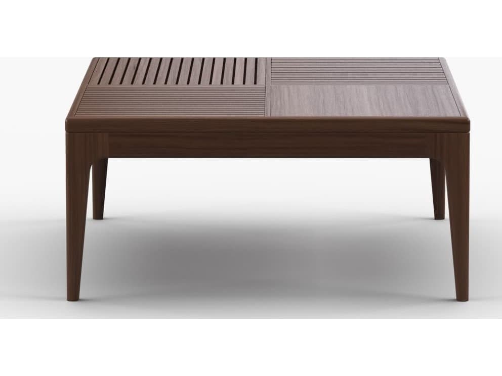Jensen Outdoor Mix 34" Square Coffee Table