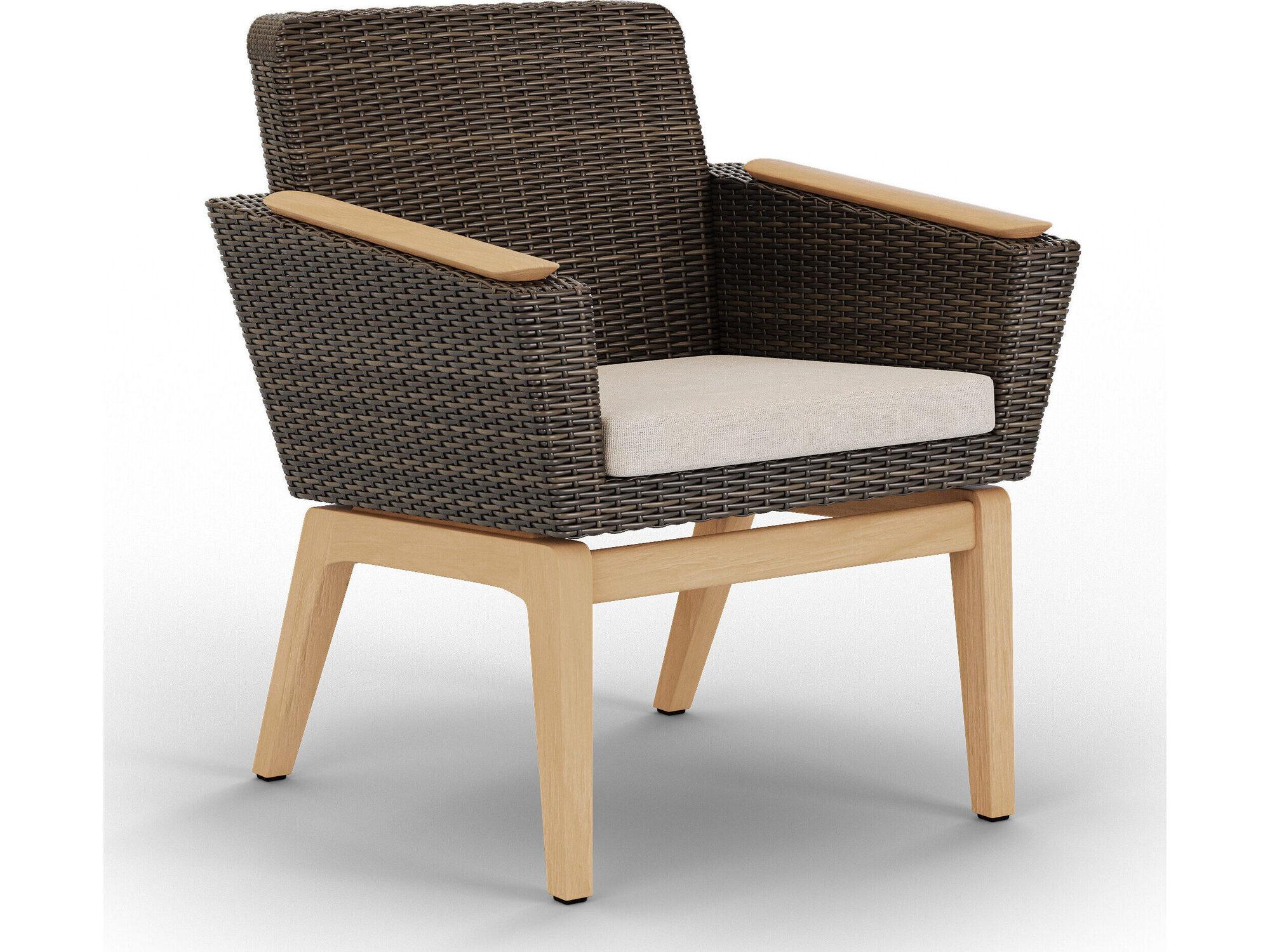 Jensen Outdoor Interception Arm Chair Seat Replacement Cushions